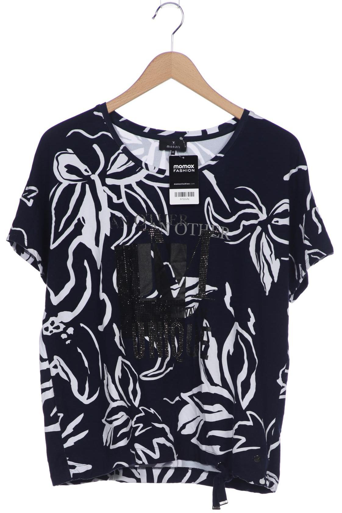 

monari Damen T-Shirt, marineblau, Gr. 40