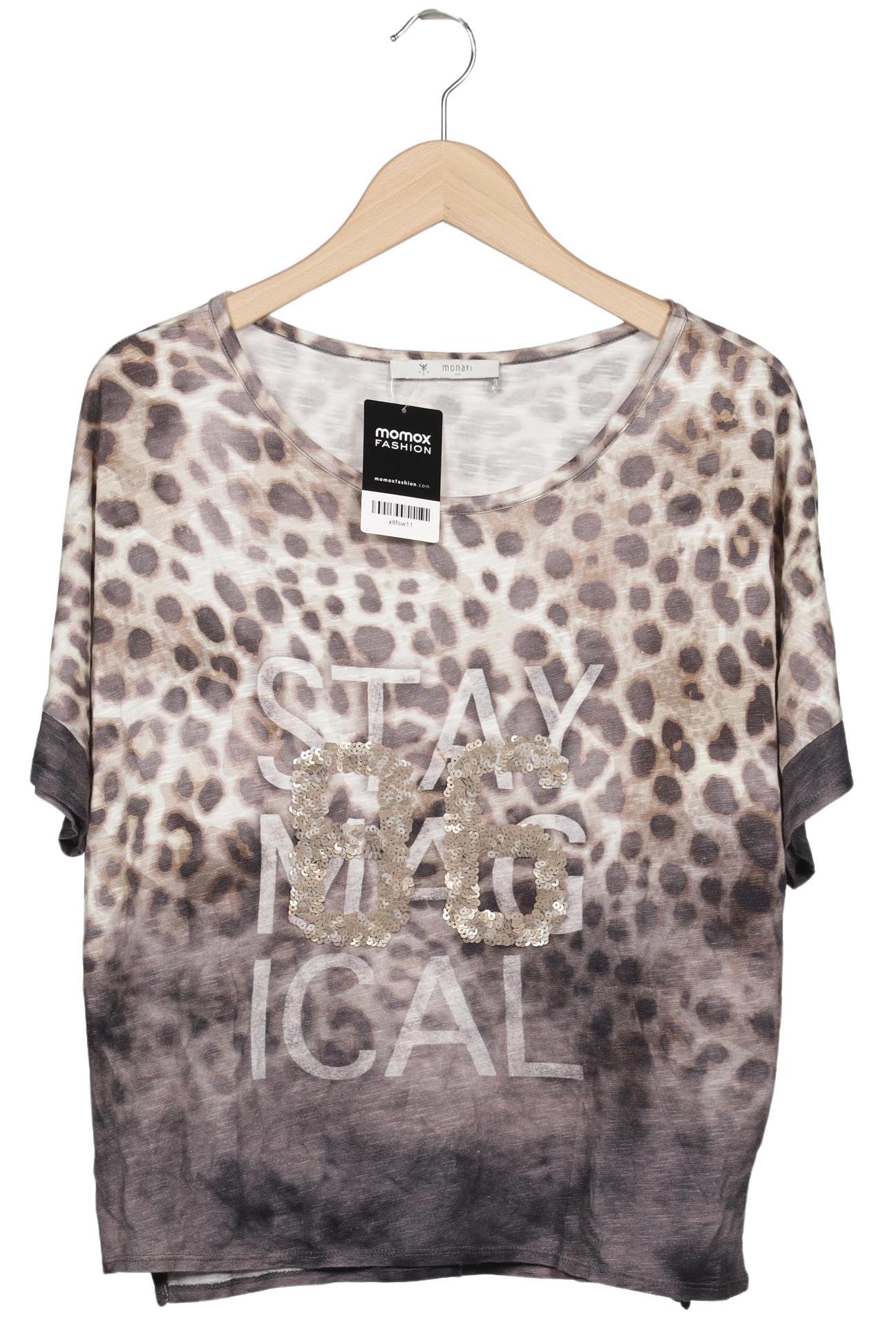 

monari Damen T-Shirt, beige, Gr. 36