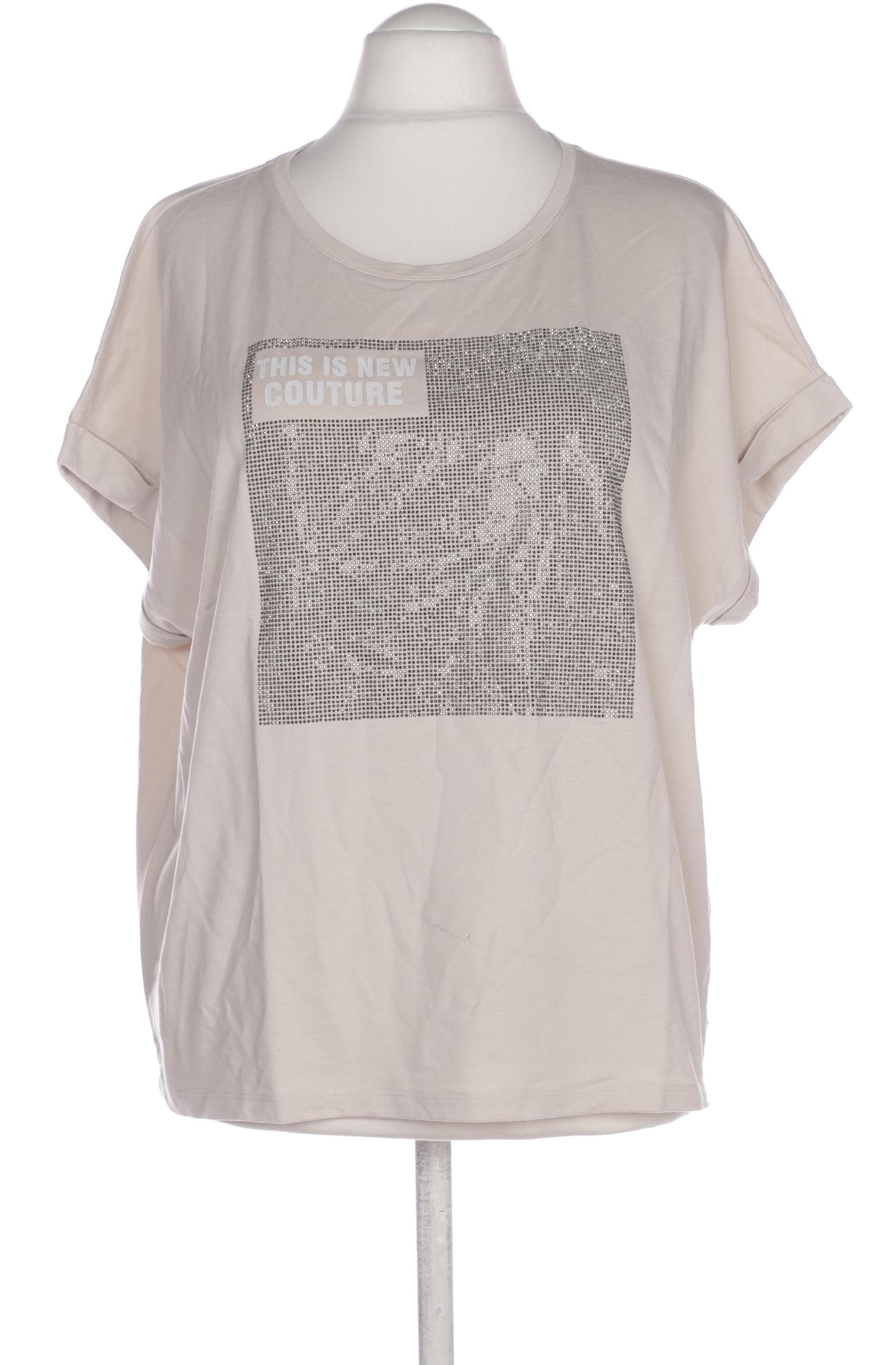 

monari Damen T-Shirt, cremeweiß, Gr. 52