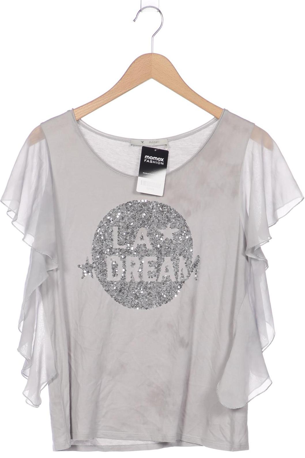 

monari Damen T-Shirt, grau, Gr. 38