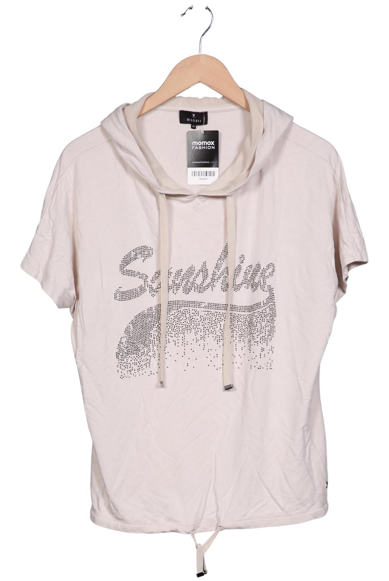 

monari Damen T-Shirt, beige, Gr. 40