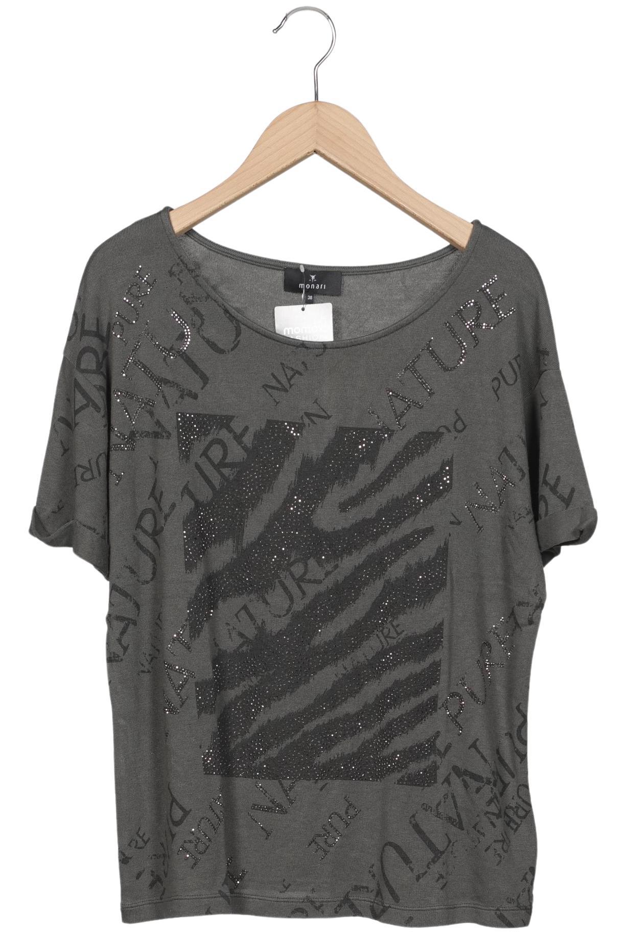 

monari Damen T-Shirt, grau, Gr. 38
