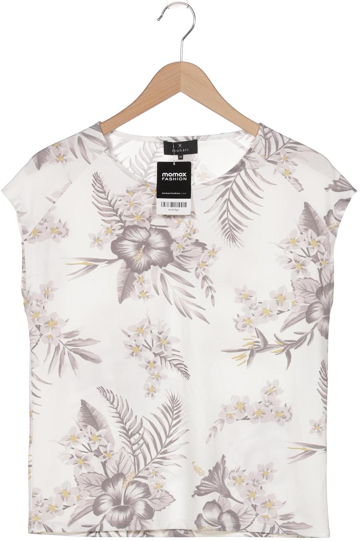 

monari Damen T-Shirt, weiß, Gr. 36