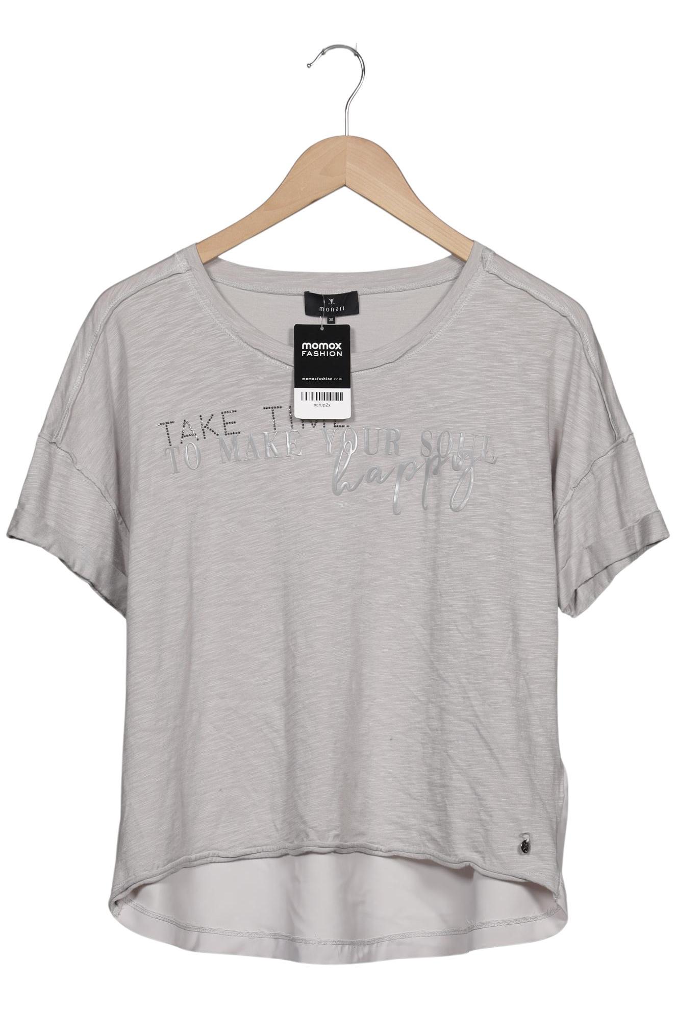 

monari Damen T-Shirt, grau, Gr. 38