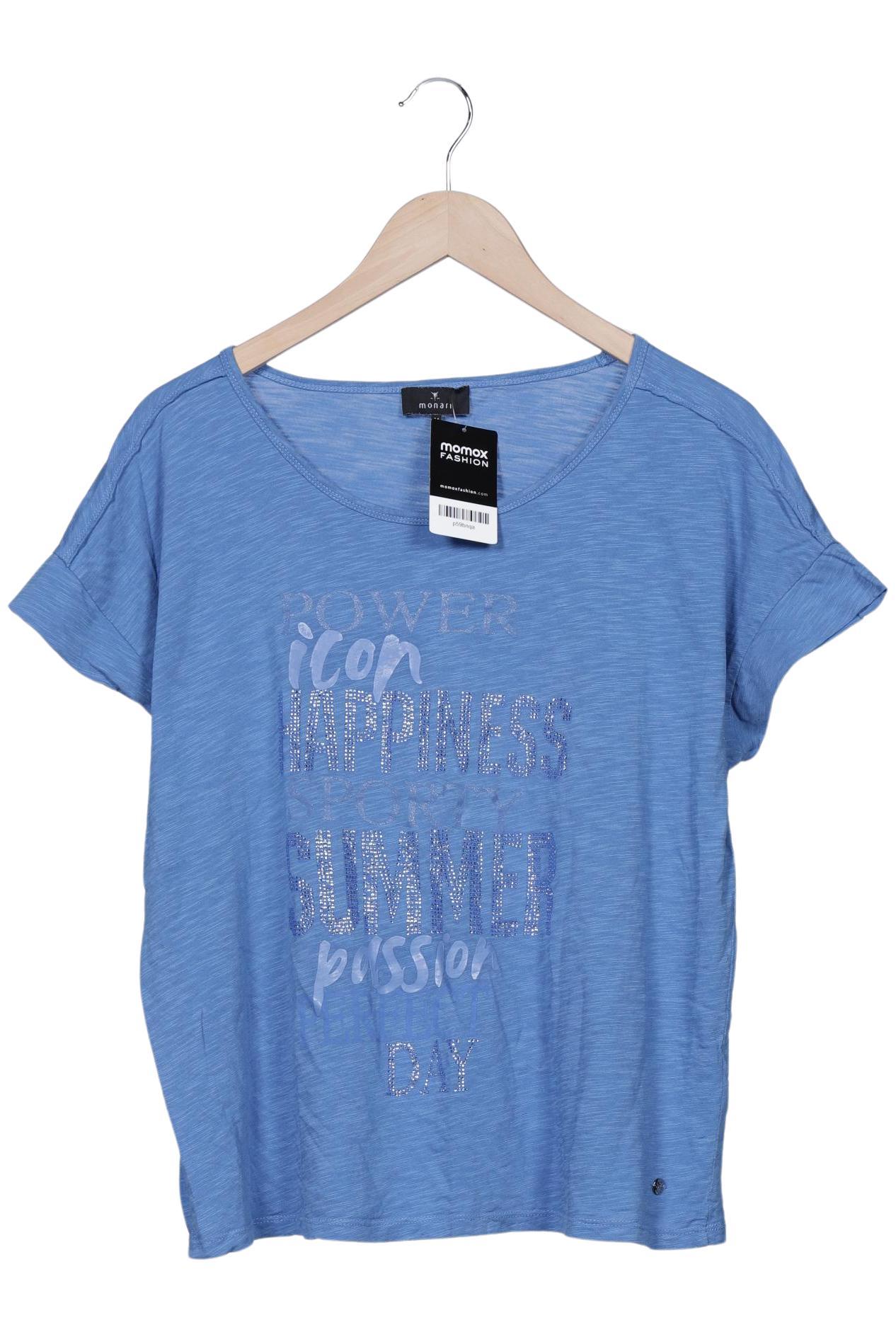 

monari Damen T-Shirt, blau, Gr. 44