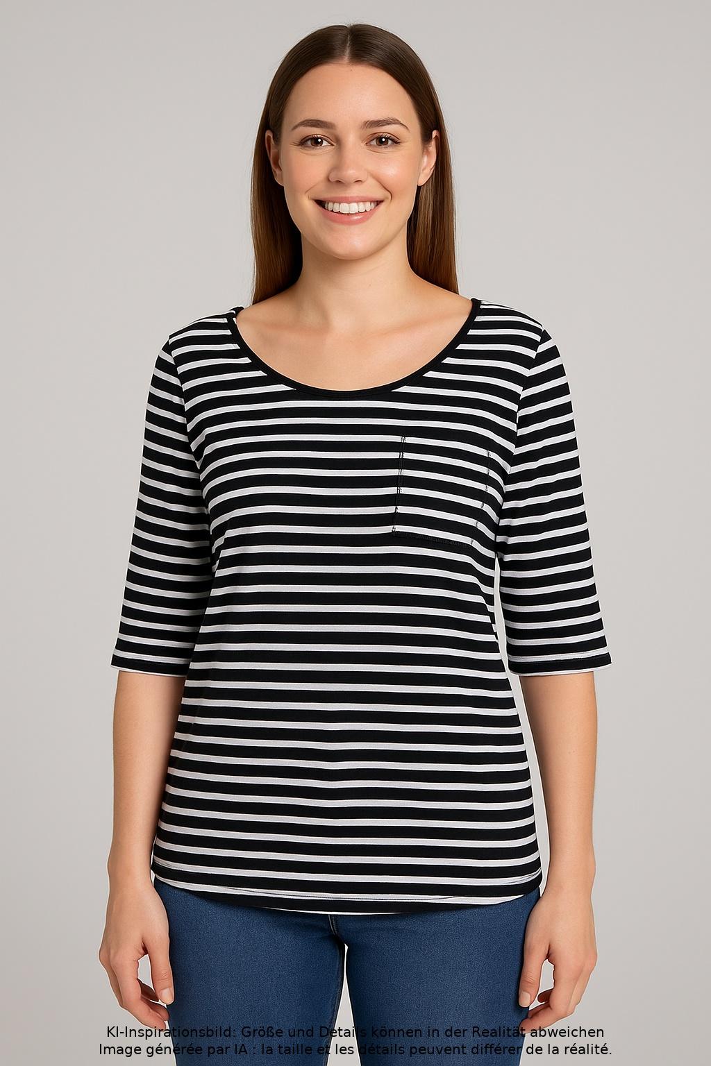 

monari Damen T-Shirt, mehrfarbig, Gr. 38