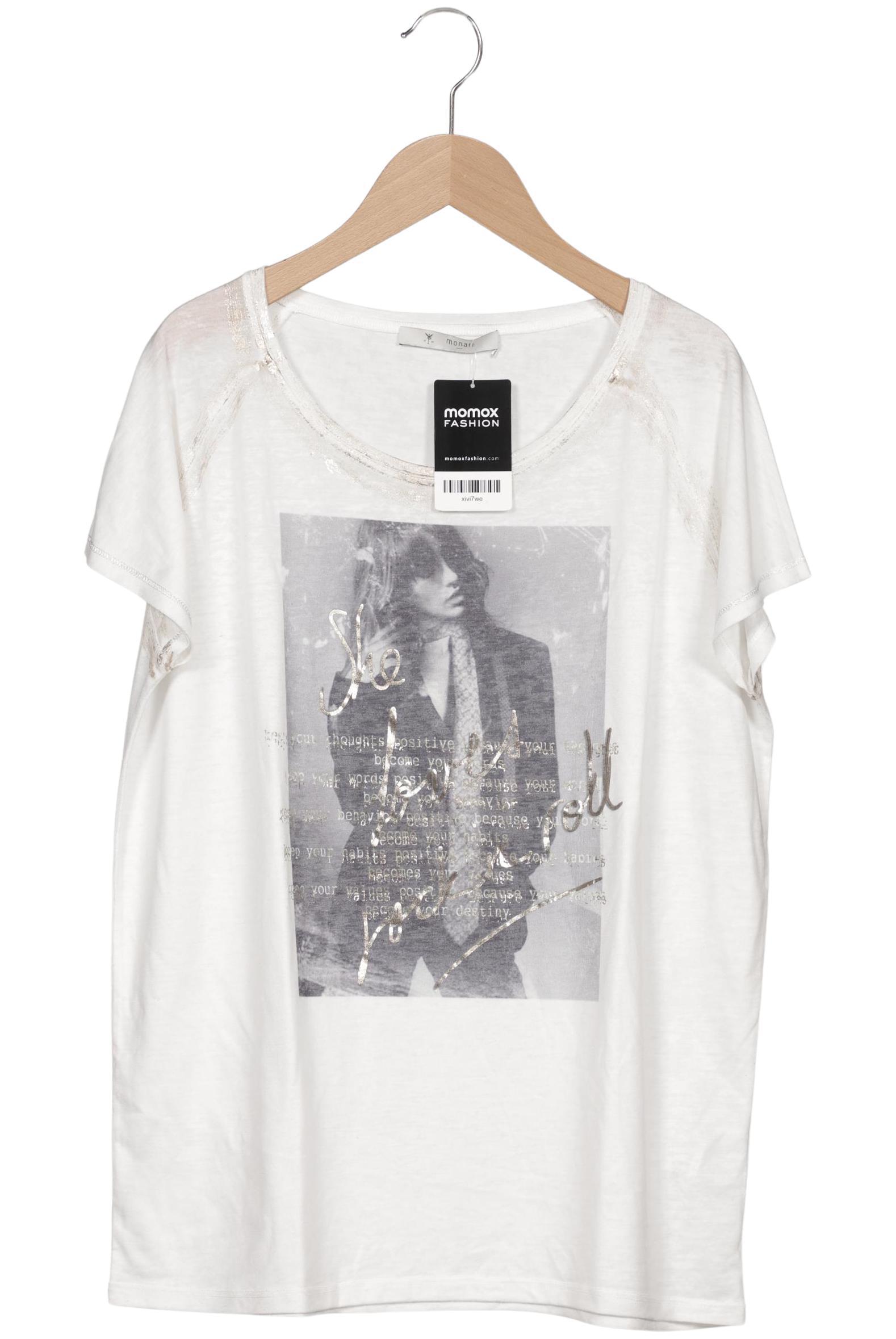 

monari Damen T-Shirt, weiß, Gr. 40