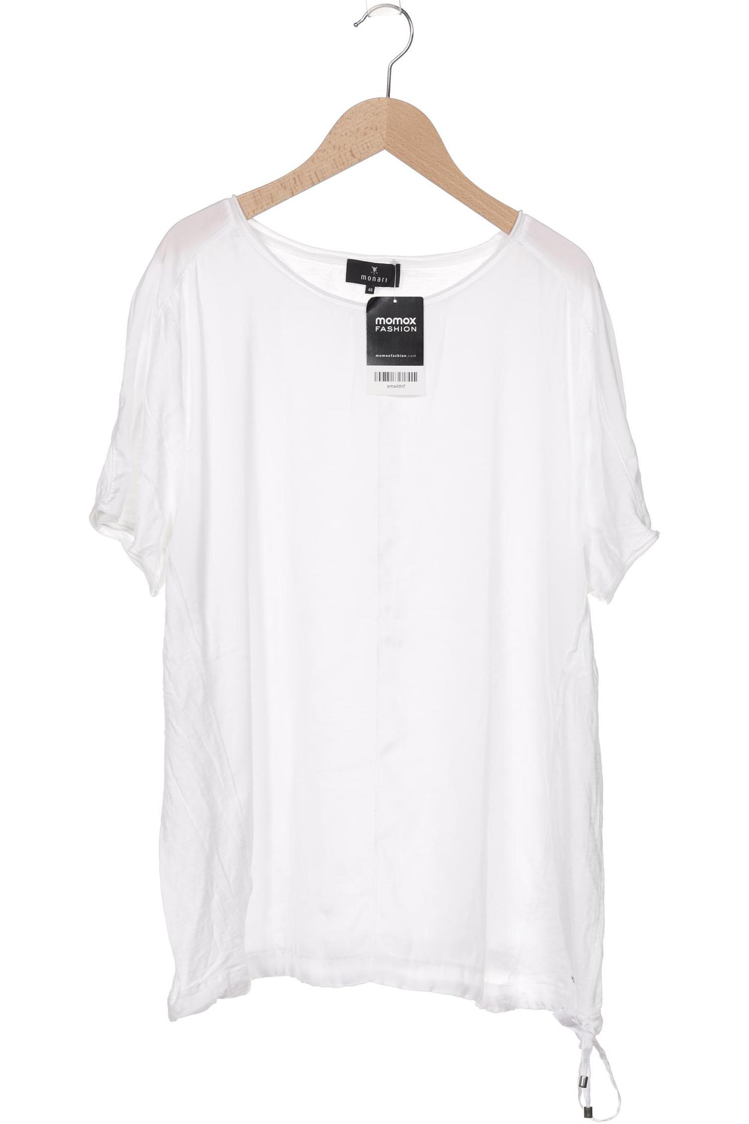 

monari Damen T-Shirt, weiß, Gr. 46