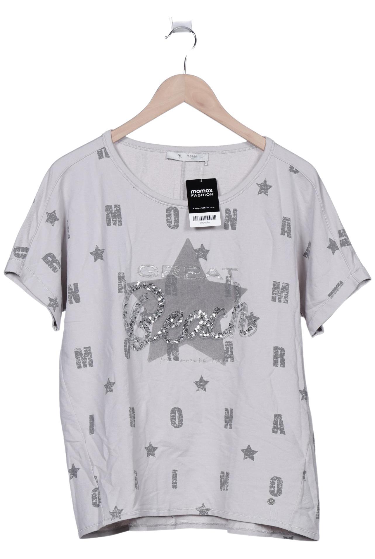 

monari Damen T-Shirt, grau, Gr. 40