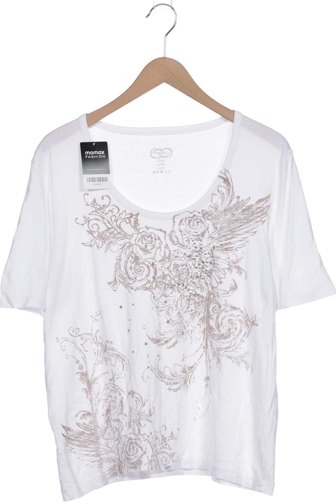 

monari Damen T-Shirt, weiß