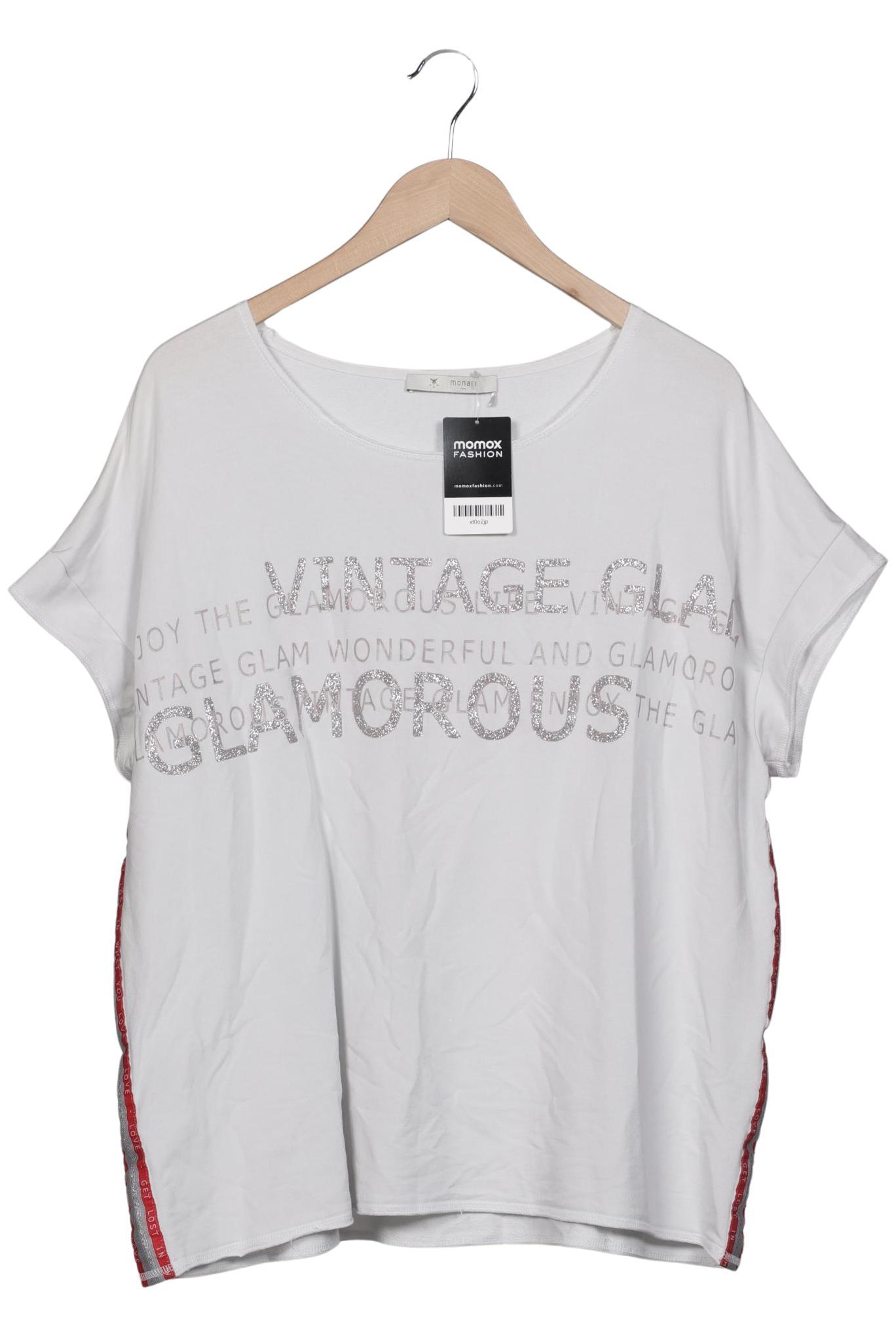 

monari Damen T-Shirt, weiß, Gr. 46