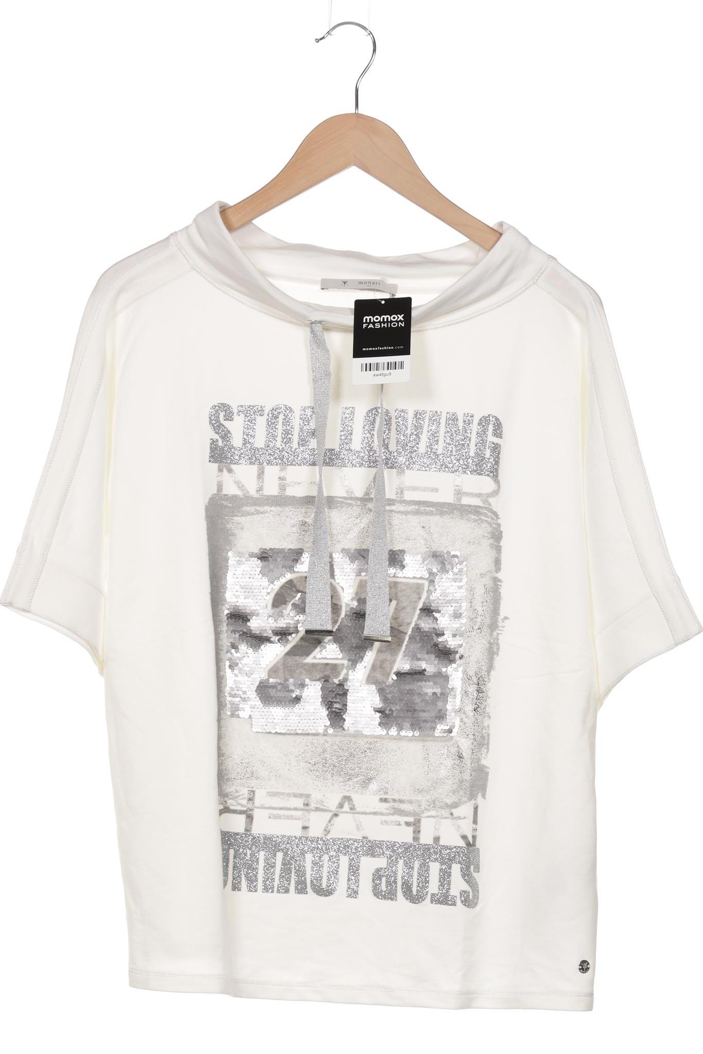 

monari Damen T-Shirt, weiß, Gr. 42
