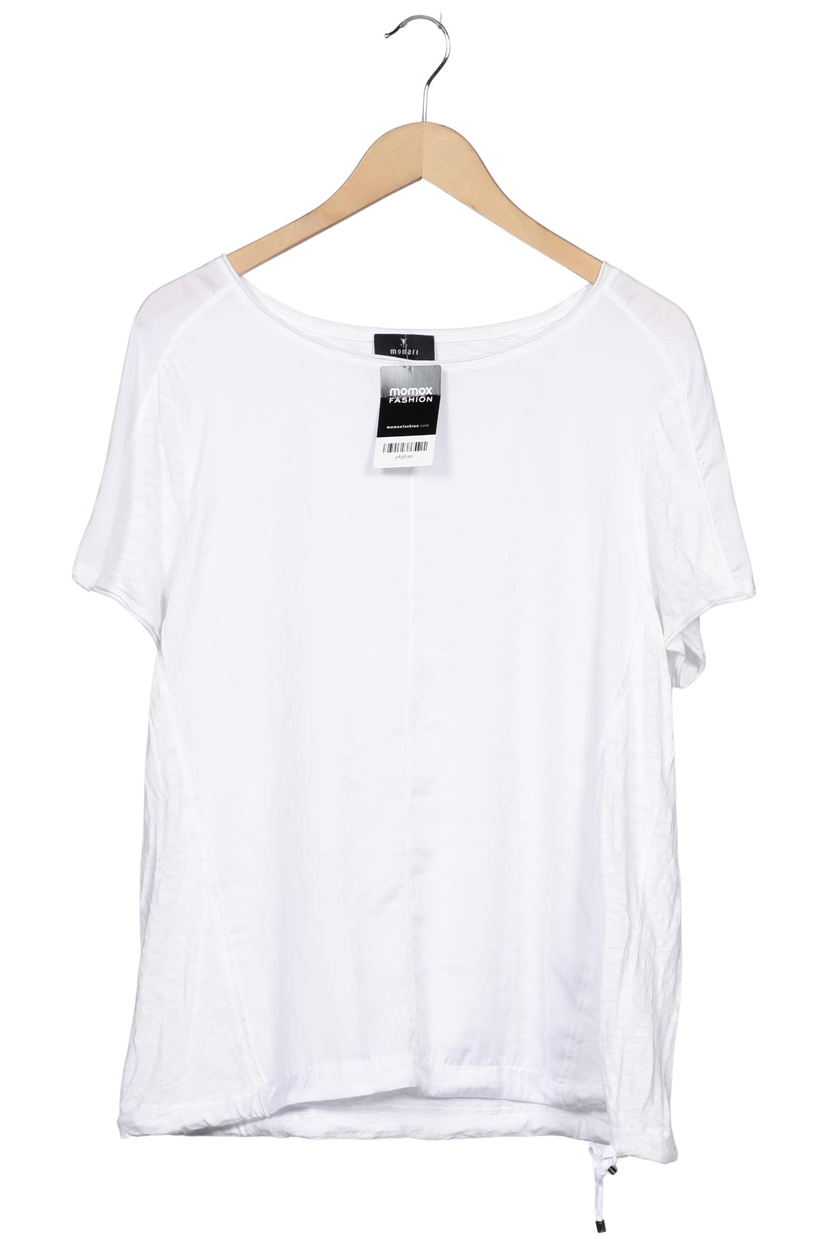 

monari Damen T-Shirt, weiß, Gr. 44