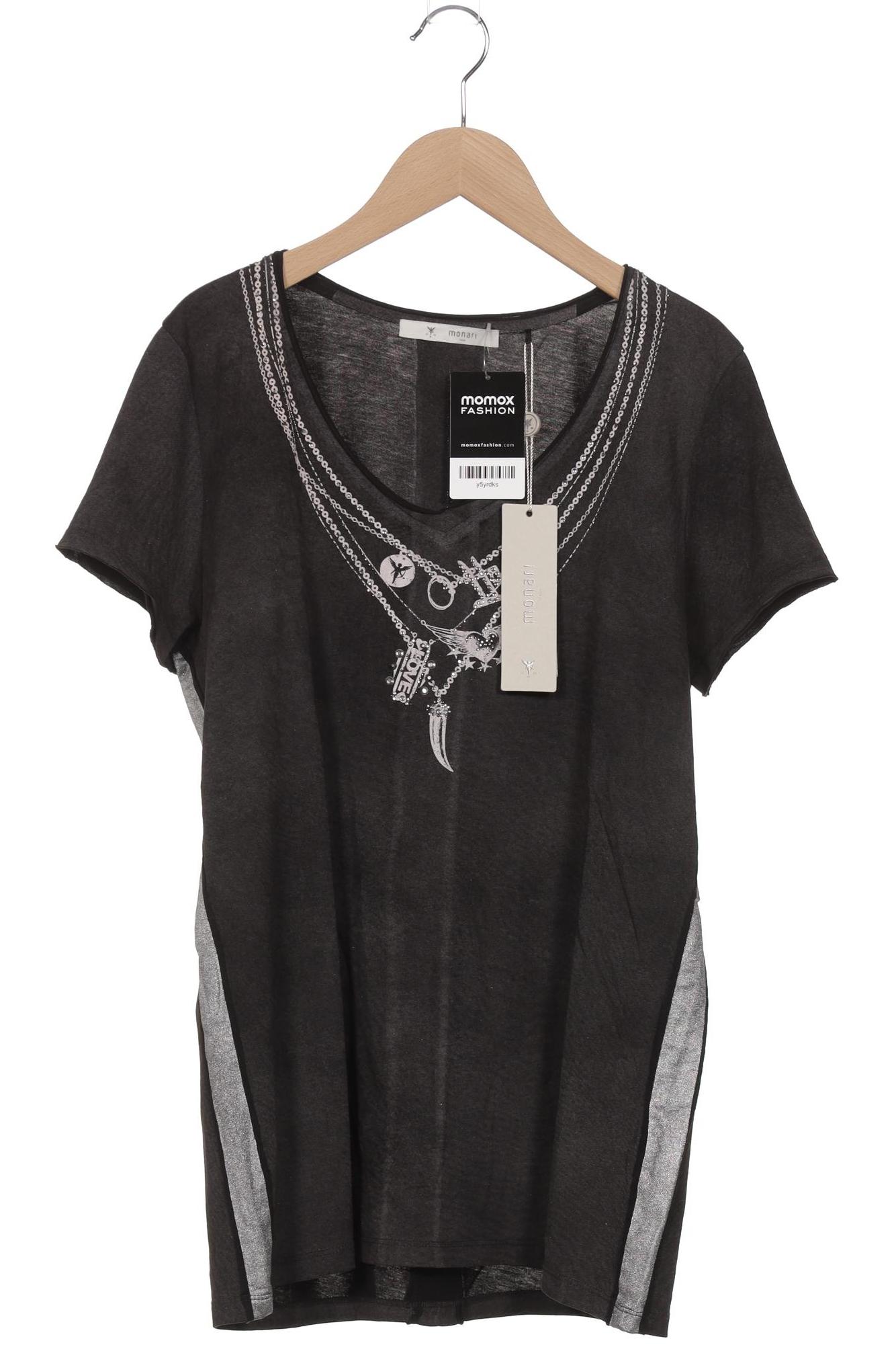 

monari Damen T-Shirt, grau, Gr. 42