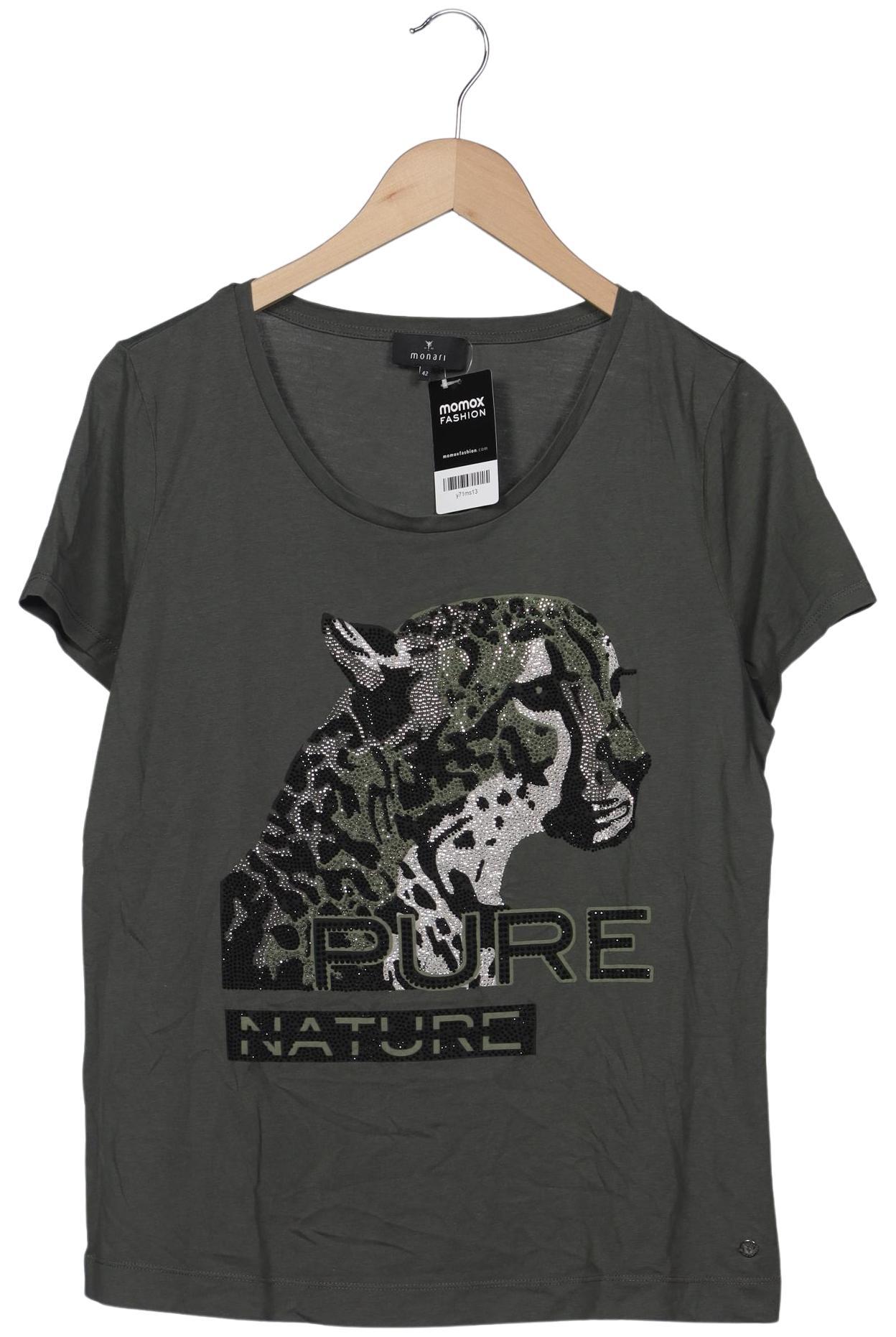 

monari Damen T-Shirt, grün, Gr. 42