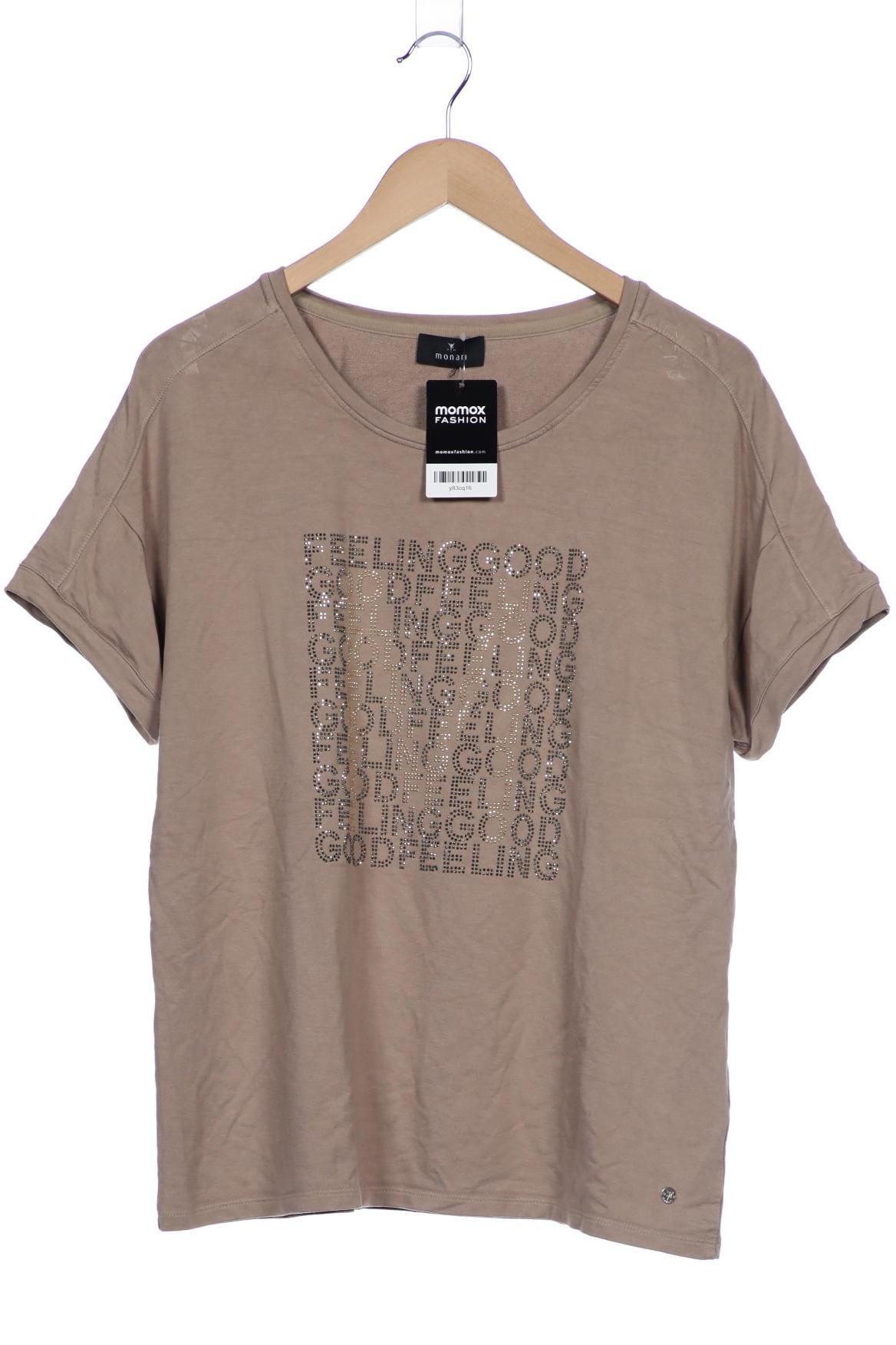 

monari Damen T-Shirt, beige, Gr. 42