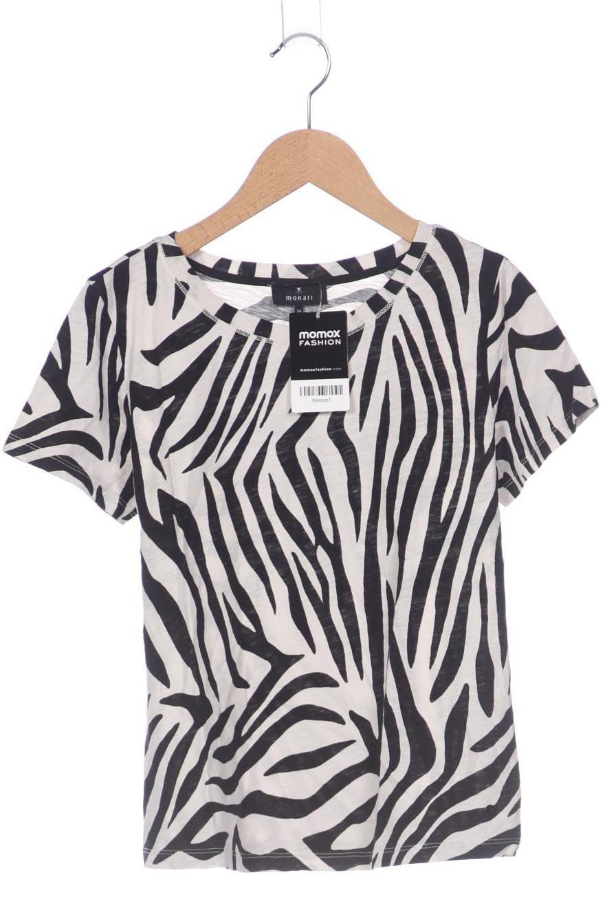 

monari Damen T-Shirt, cremeweiß, Gr. 36