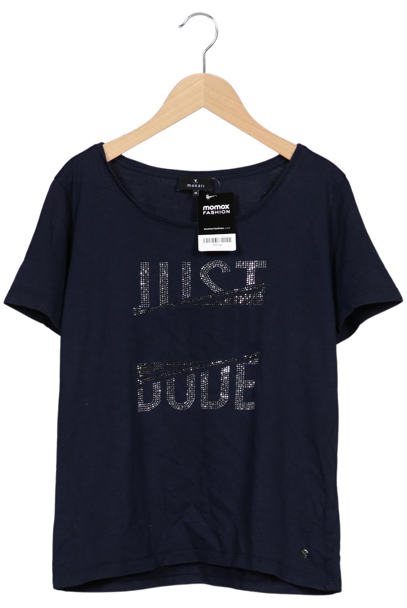 

monari Damen T-Shirt, marineblau, Gr. 38