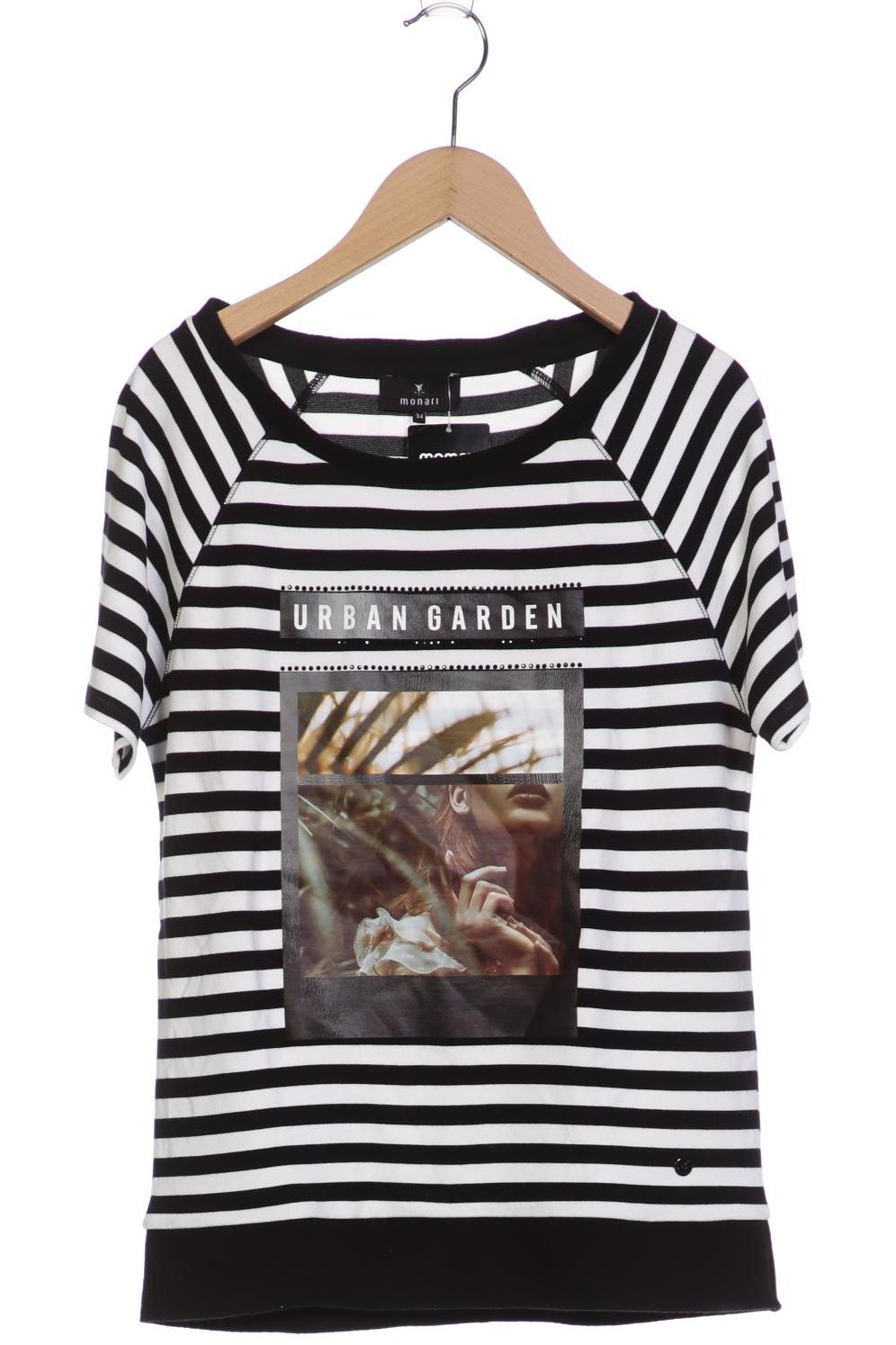 

monari Damen T-Shirt, schwarz