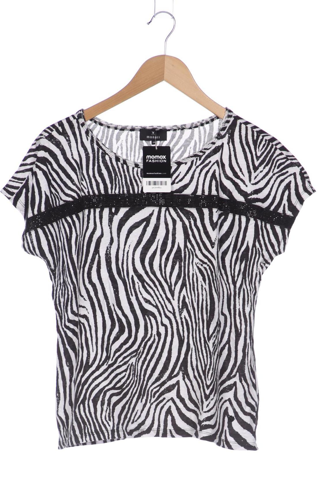 

monari Damen T-Shirt, schwarz, Gr. 38
