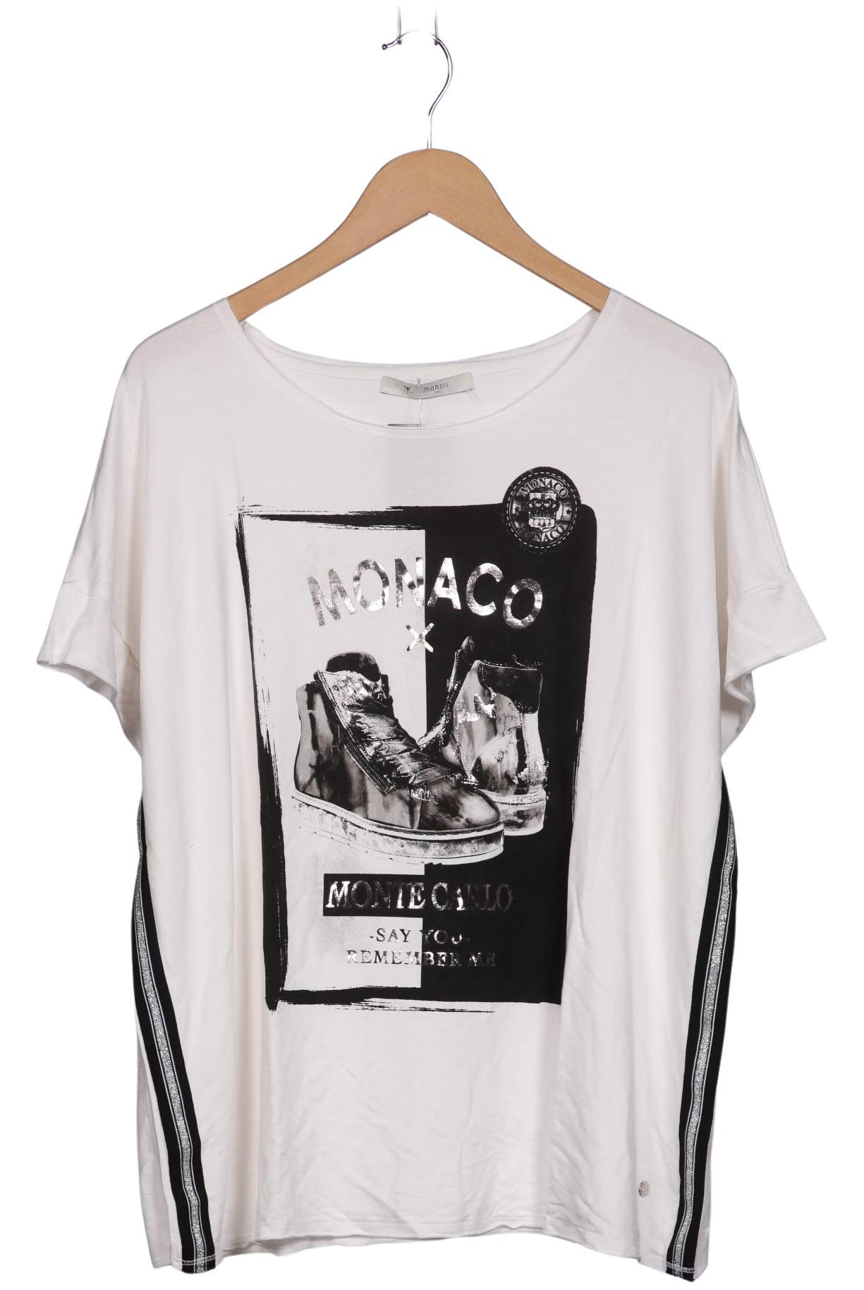 

monari Damen T-Shirt, weiß, Gr. 46