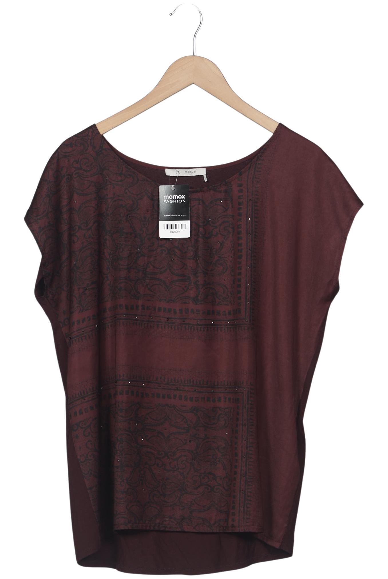 

monari Damen T-Shirt, bordeaux, Gr. 42