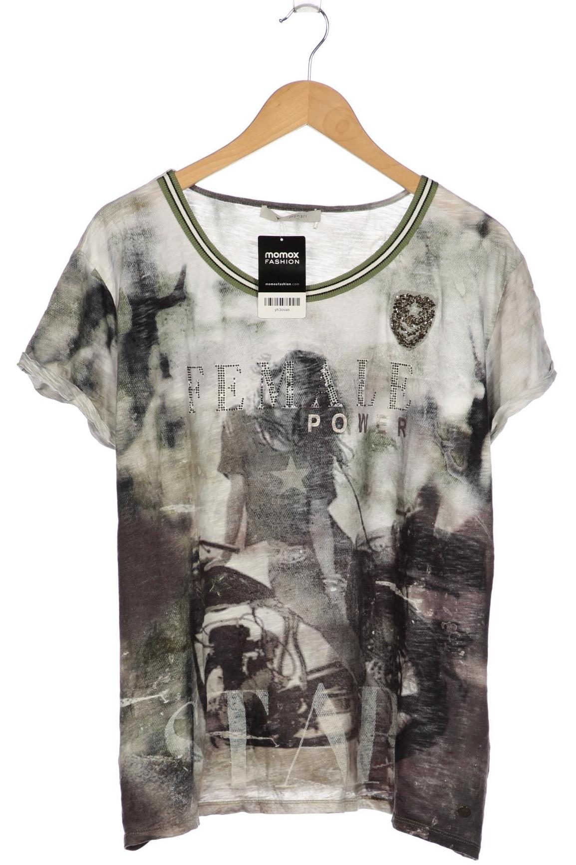 

monari Damen T-Shirt, grün, Gr. 46