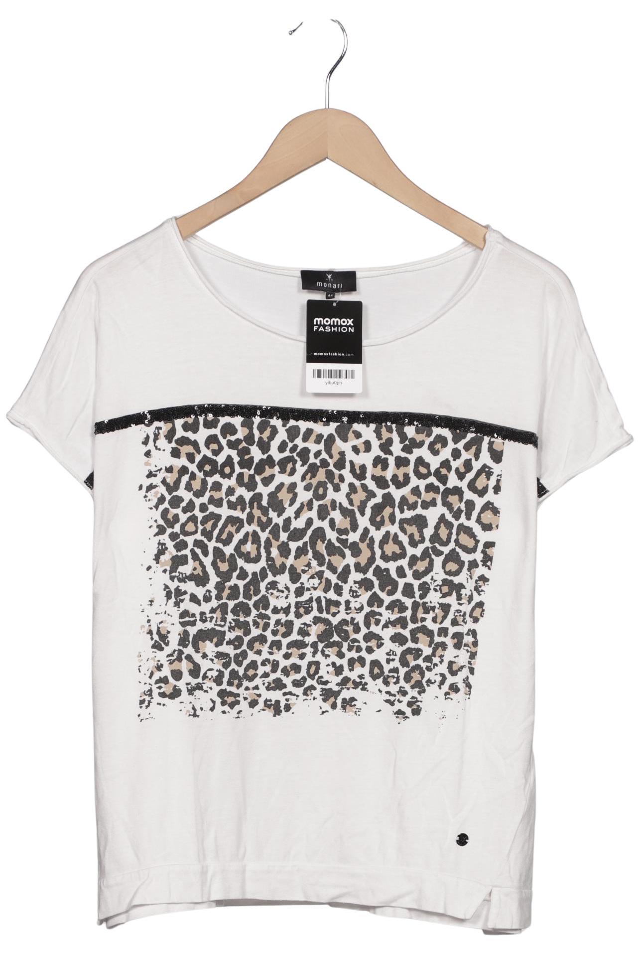 

monari Damen T-Shirt, weiß, Gr. 44