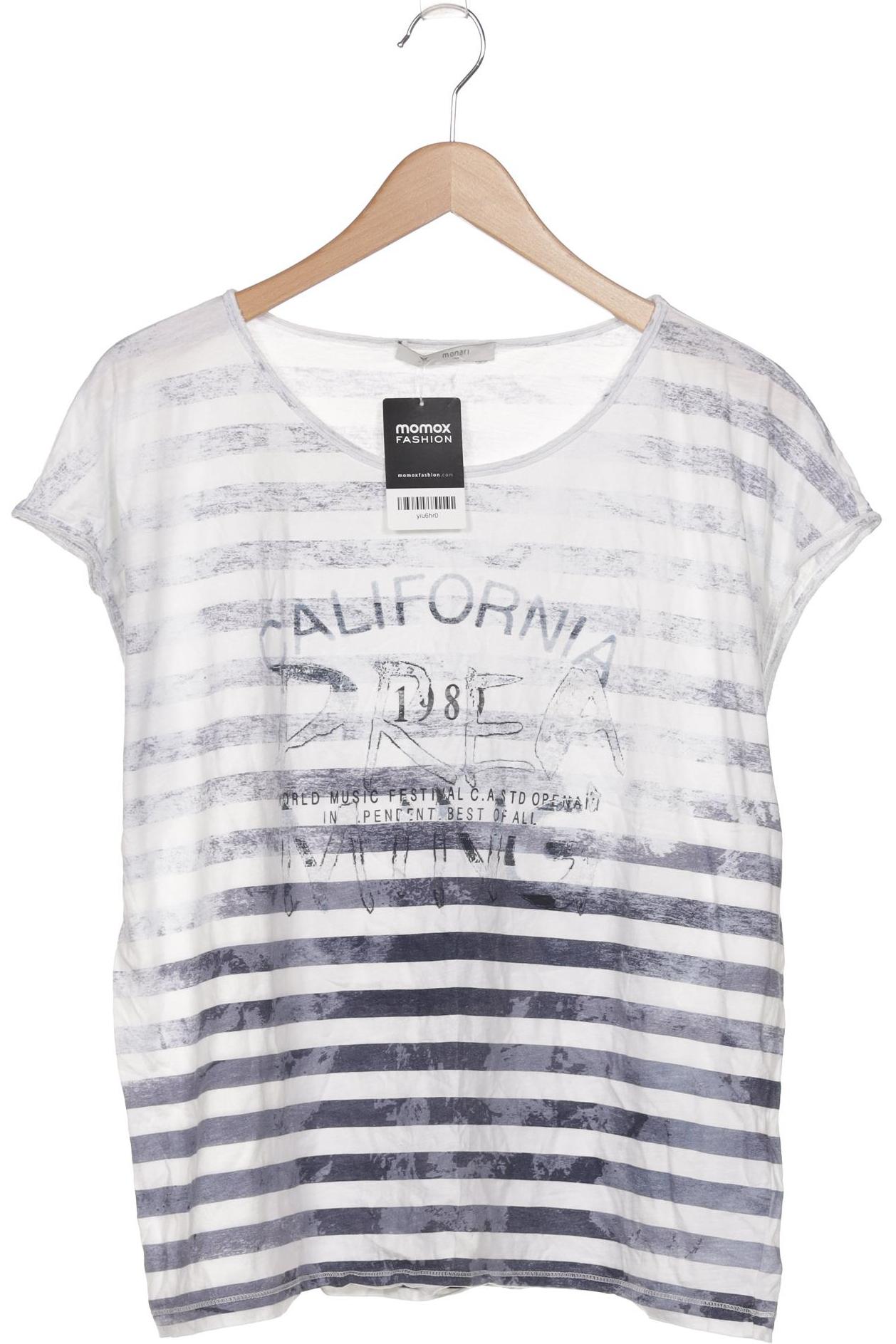 

monari Damen T-Shirt, weiß, Gr. 44