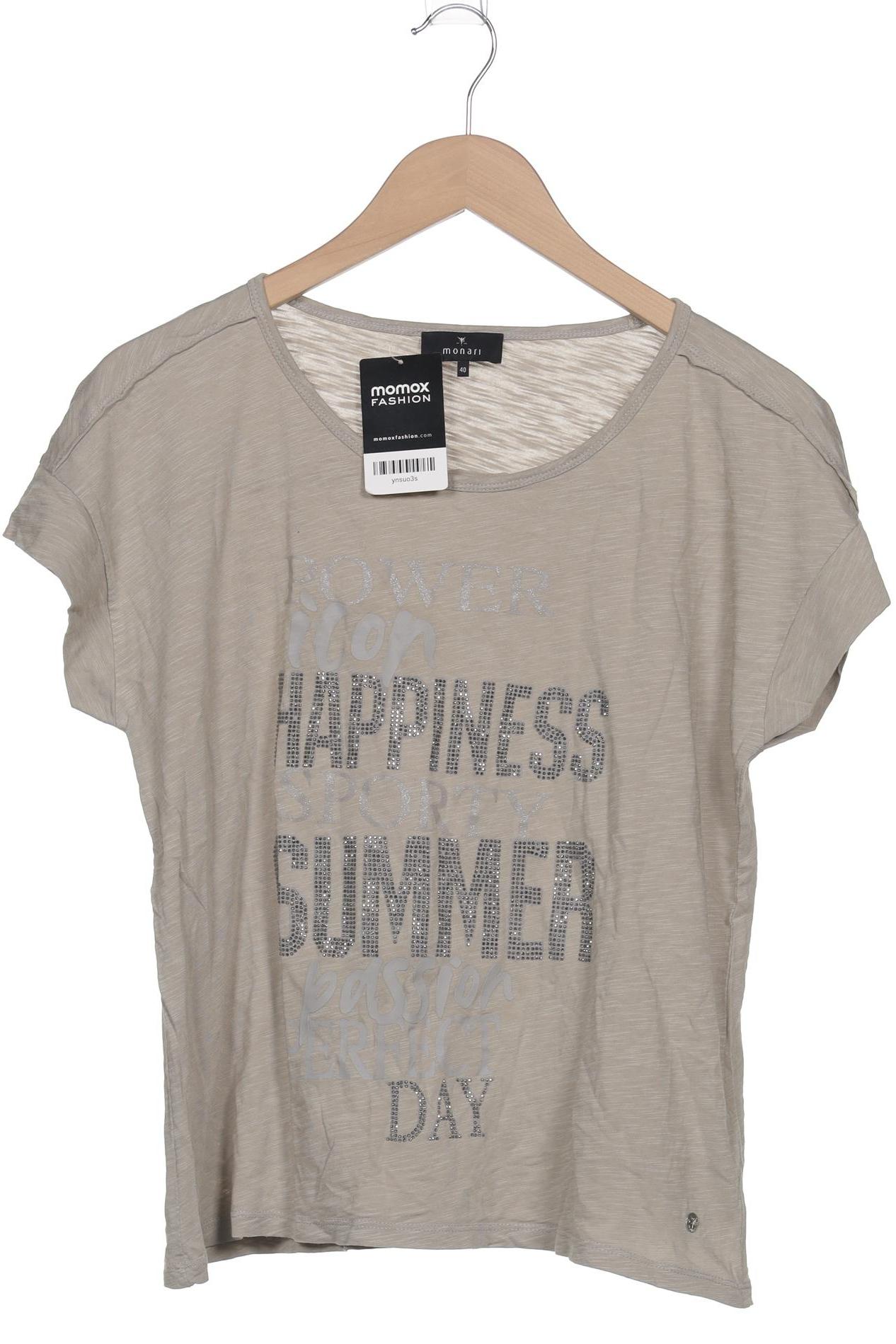 

monari Damen T-Shirt, grau, Gr. 40