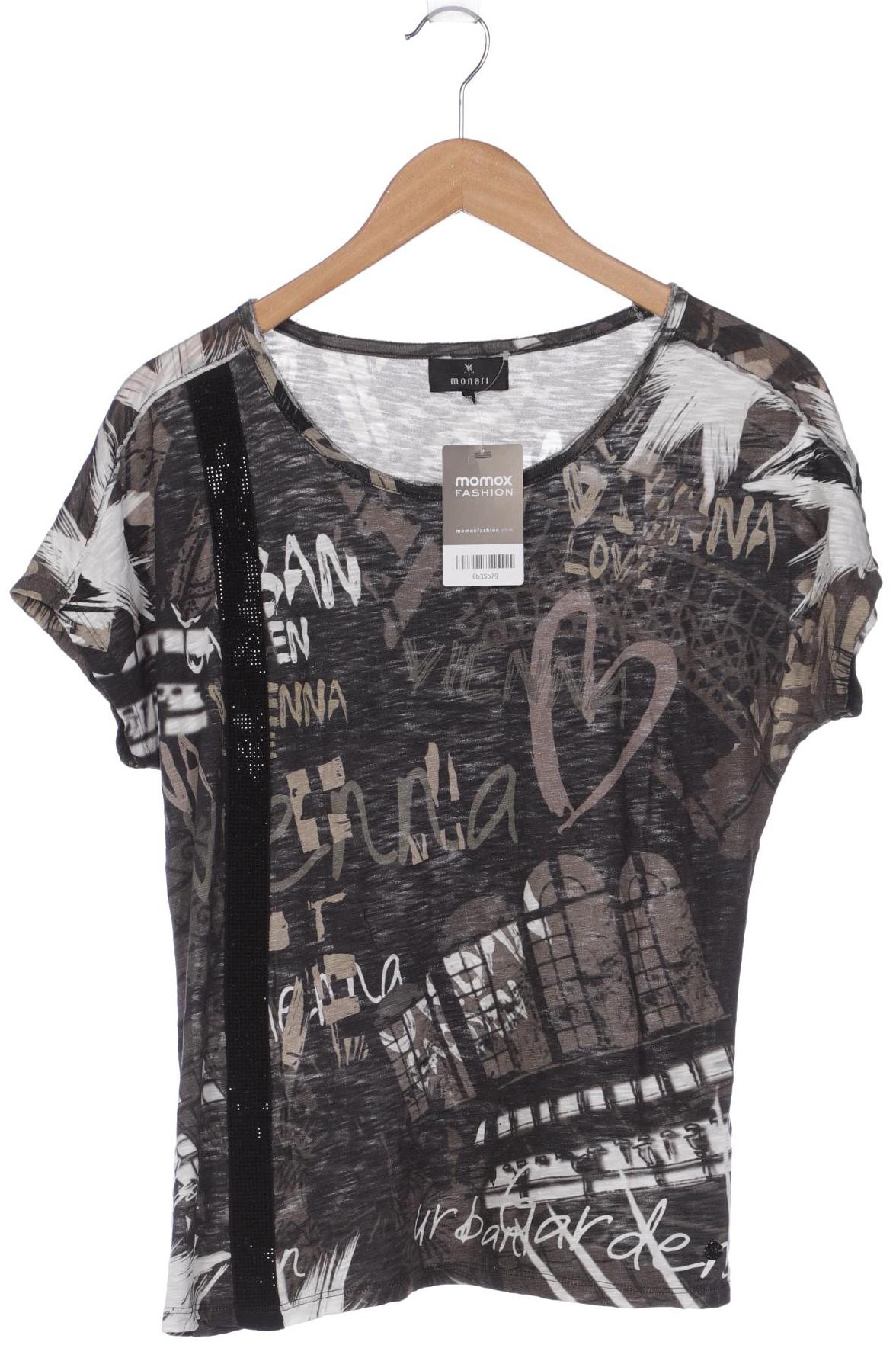 

monari Damen T-Shirt, braun, Gr. 38