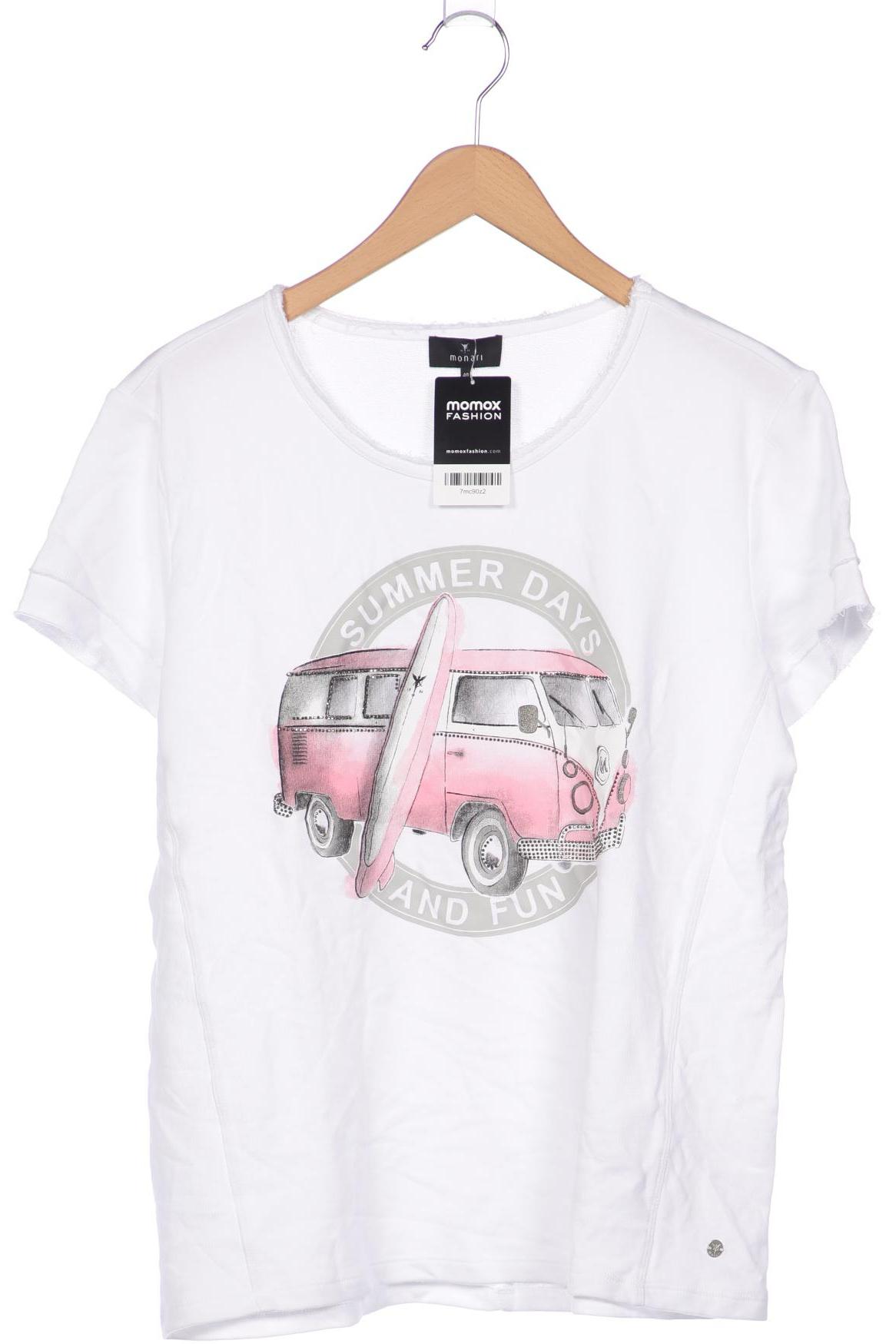 

monari Damen T-Shirt, weiß, Gr. 40