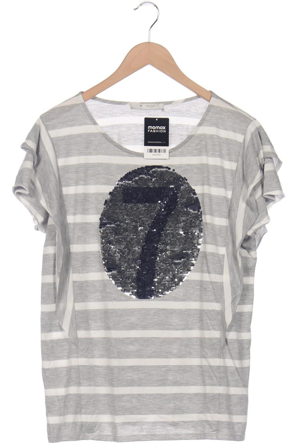 

monari Damen T-Shirt, grau, Gr. 46