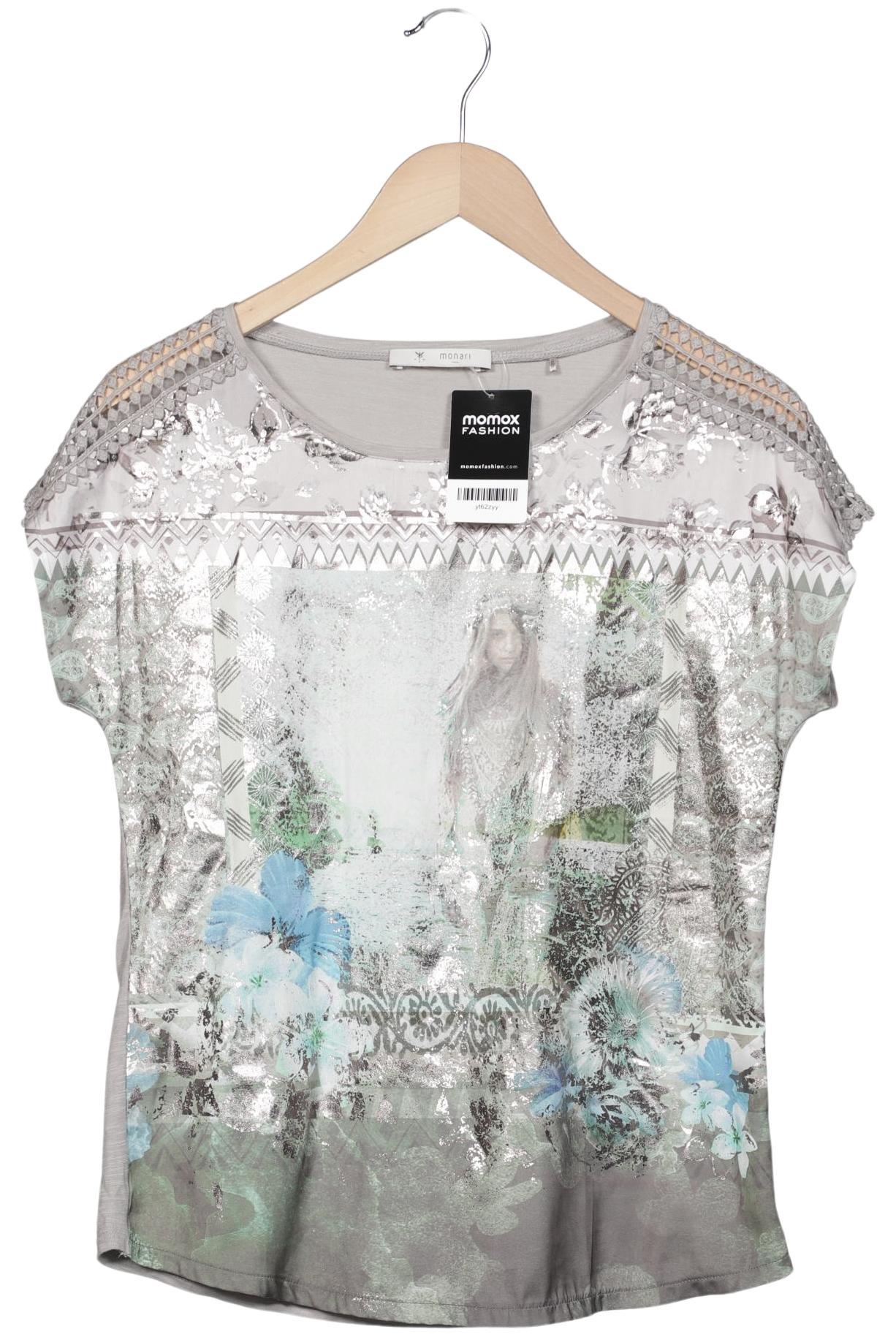 

monari Damen T-Shirt, grau, Gr. 38