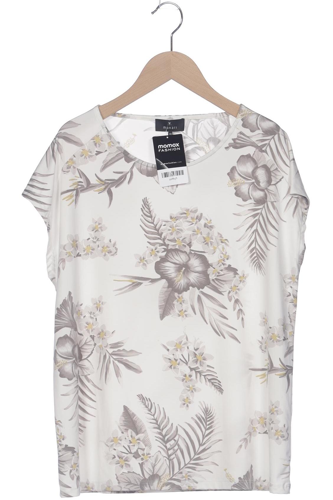 

monari Damen T-Shirt, weiß, Gr. 40