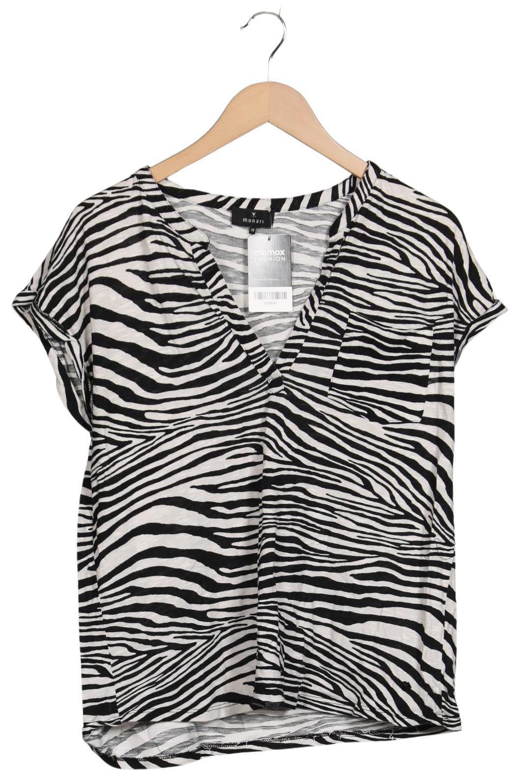 

monari Damen T-Shirt, schwarz, Gr. 38