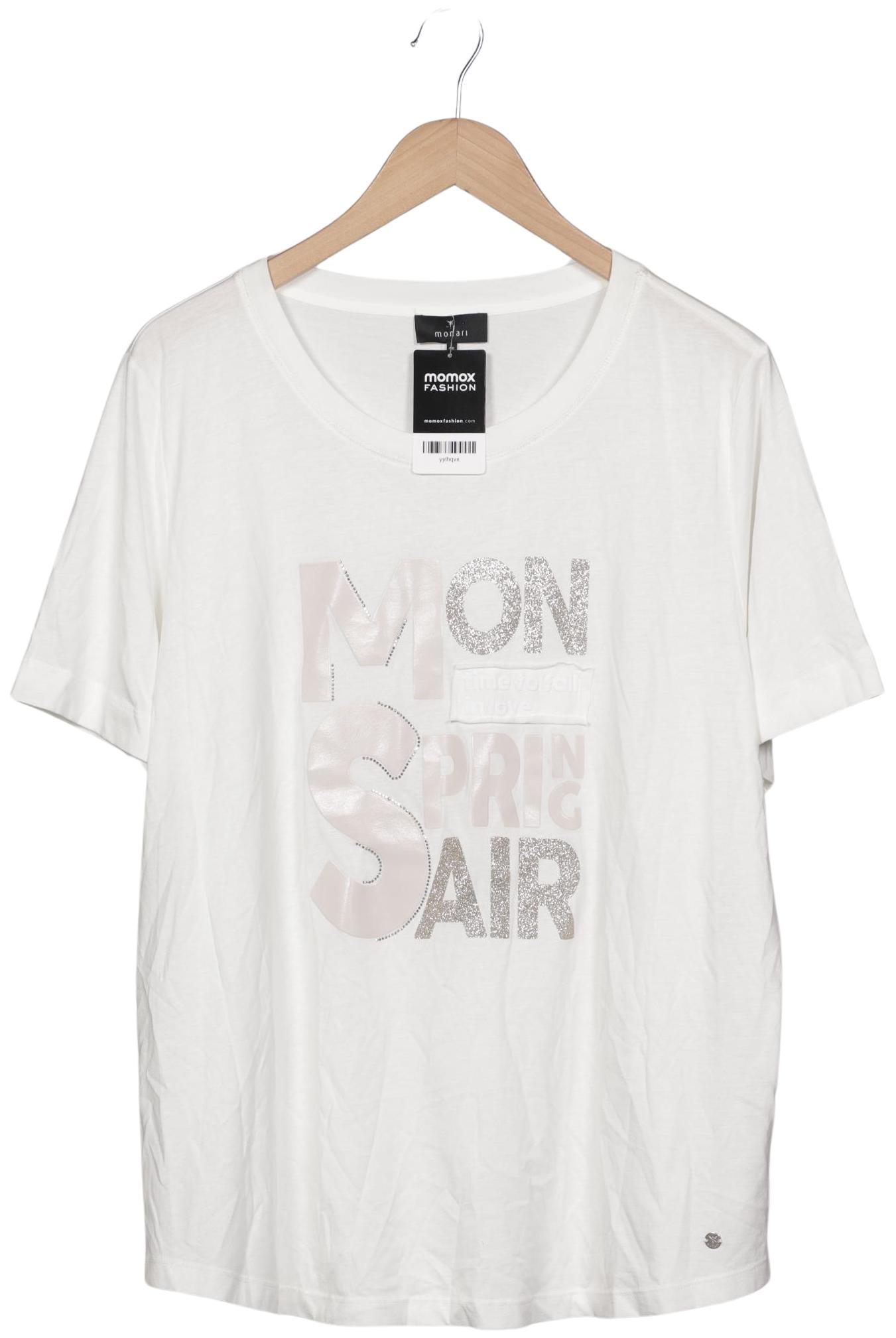 

monari Damen T-Shirt, weiß, Gr. 46
