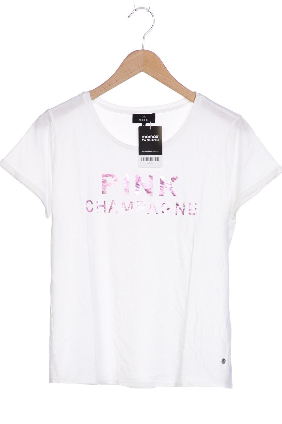 

monari Damen T-Shirt, weiß, Gr. 38