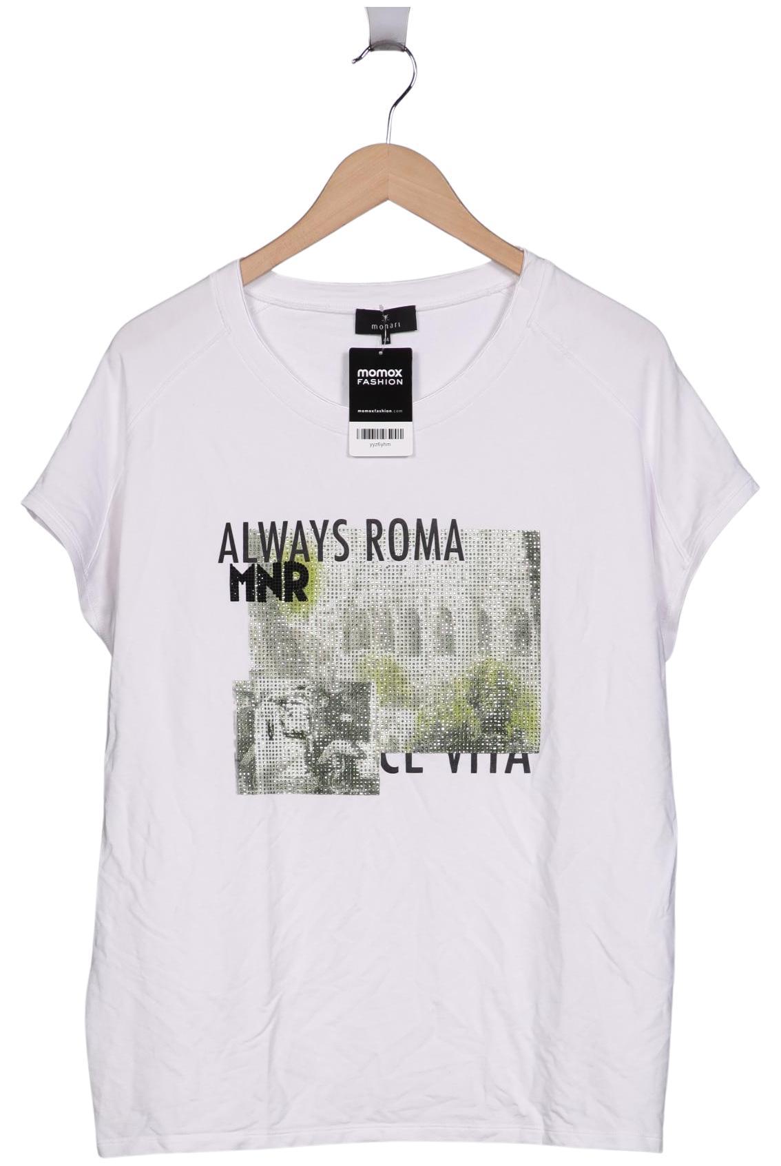 

monari Damen T-Shirt, weiß, Gr. 44