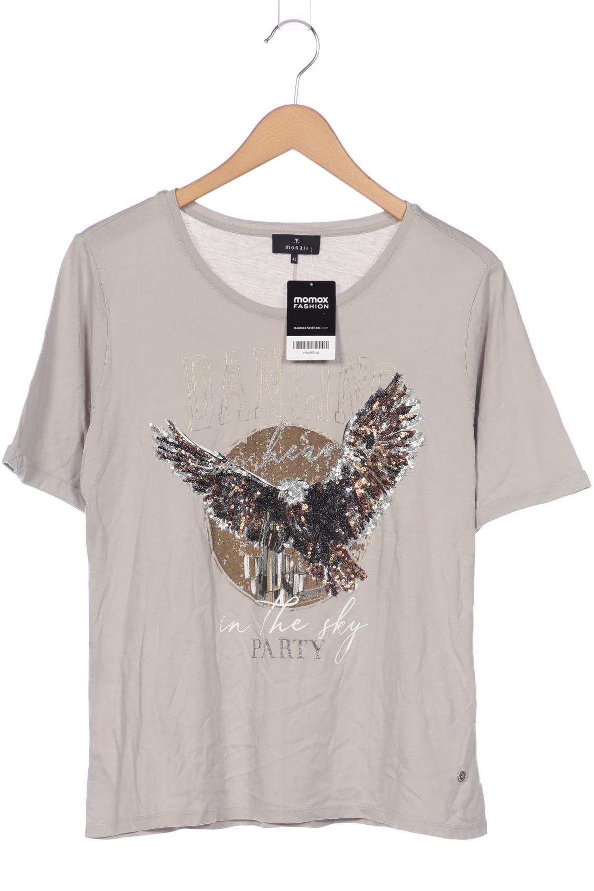 

monari Damen T-Shirt, grau, Gr. 42