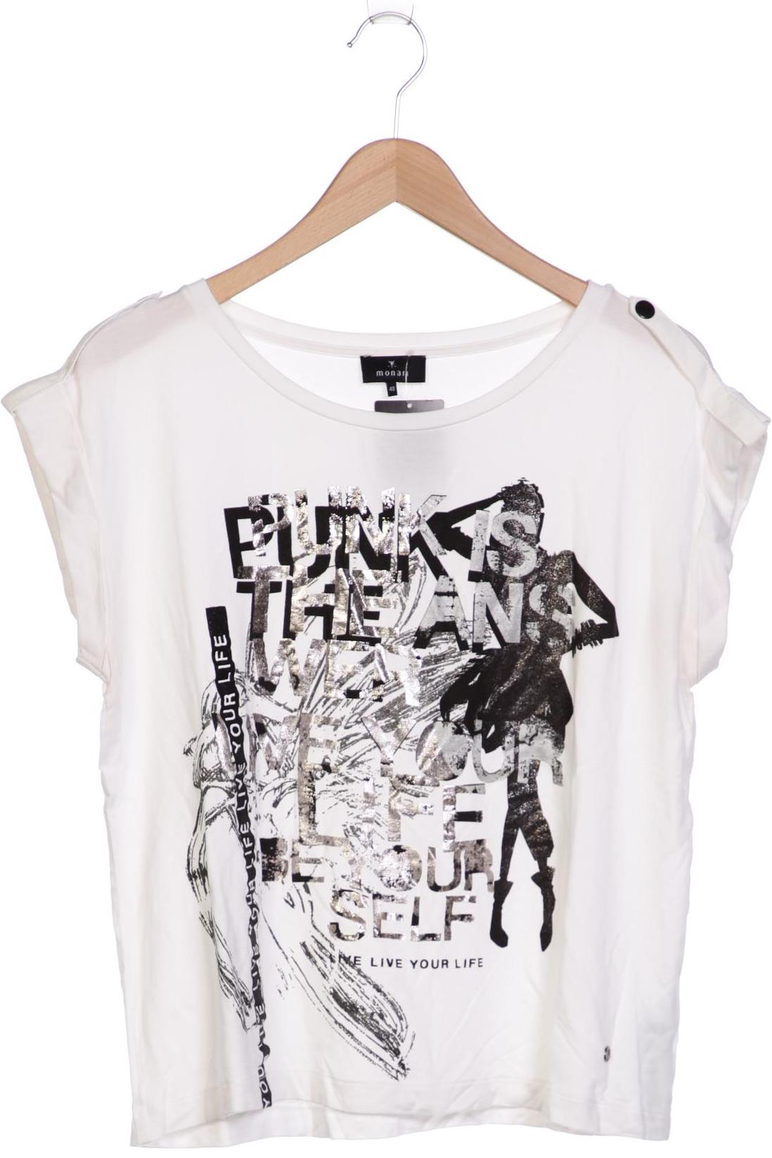 

monari Damen T-Shirt, weiß, Gr. 40