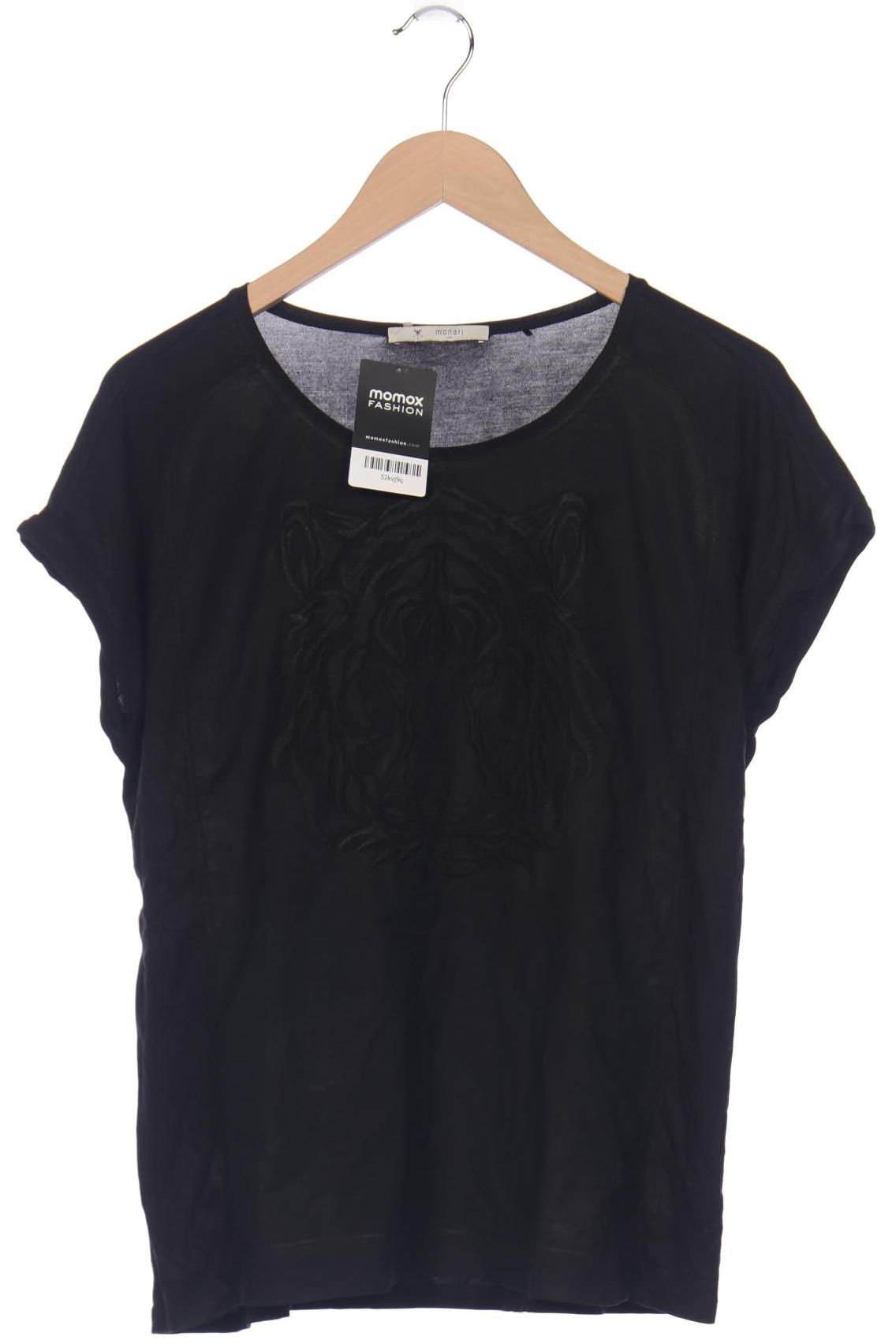 

monari Damen T-Shirt, schwarz, Gr. 44