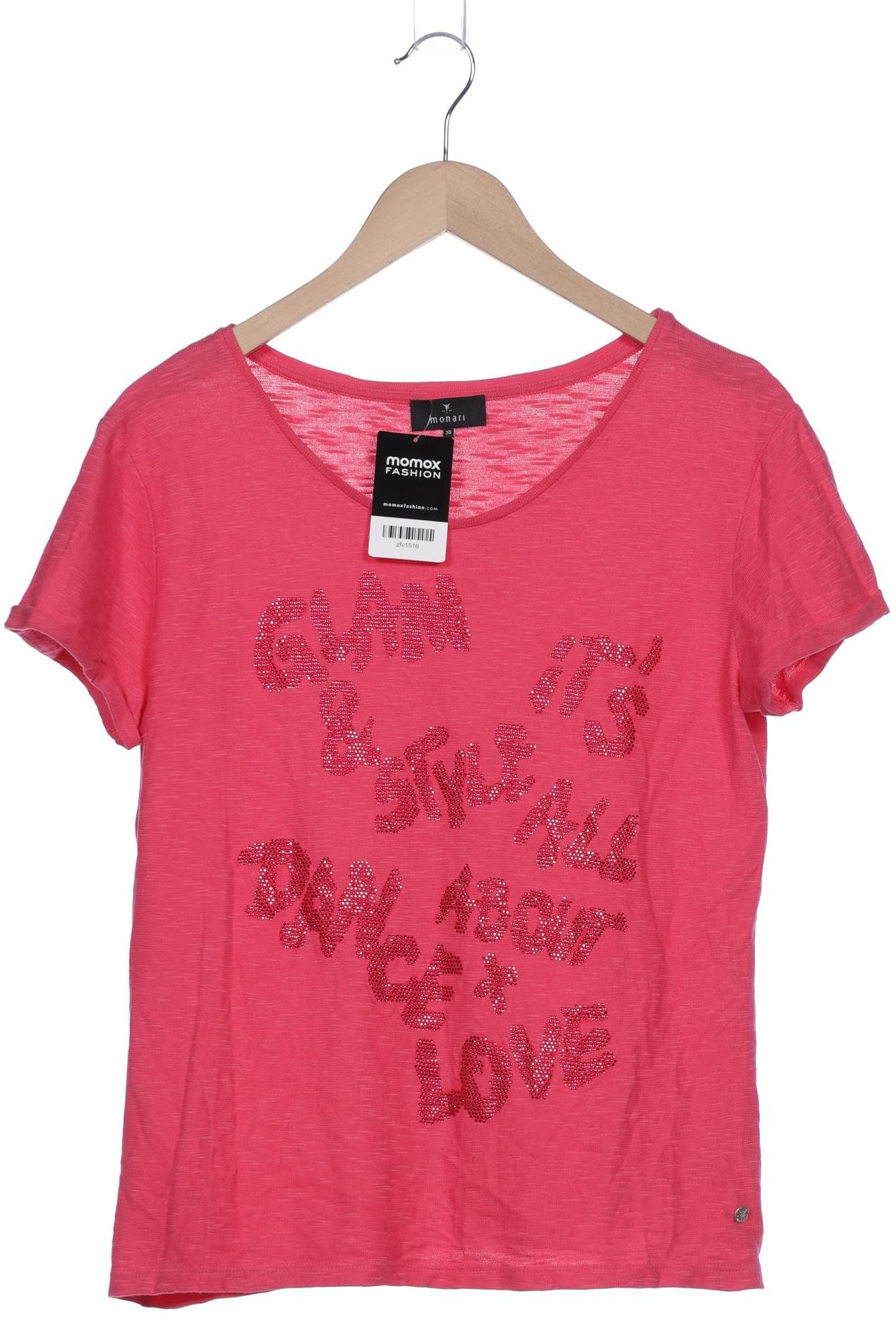 

monari Damen T-Shirt, pink, Gr. 38