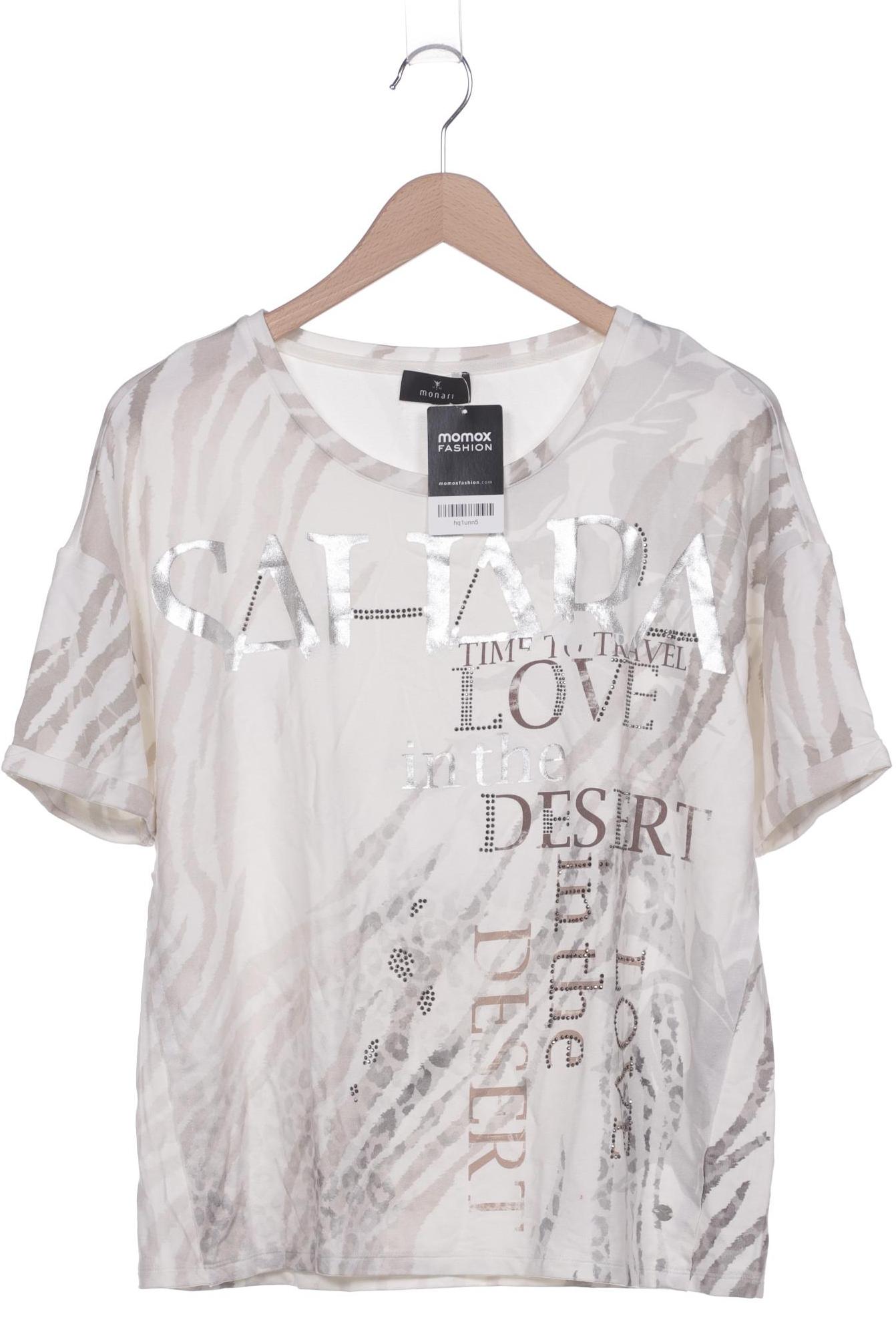 

monari Damen T-Shirt, weiß, Gr. 44