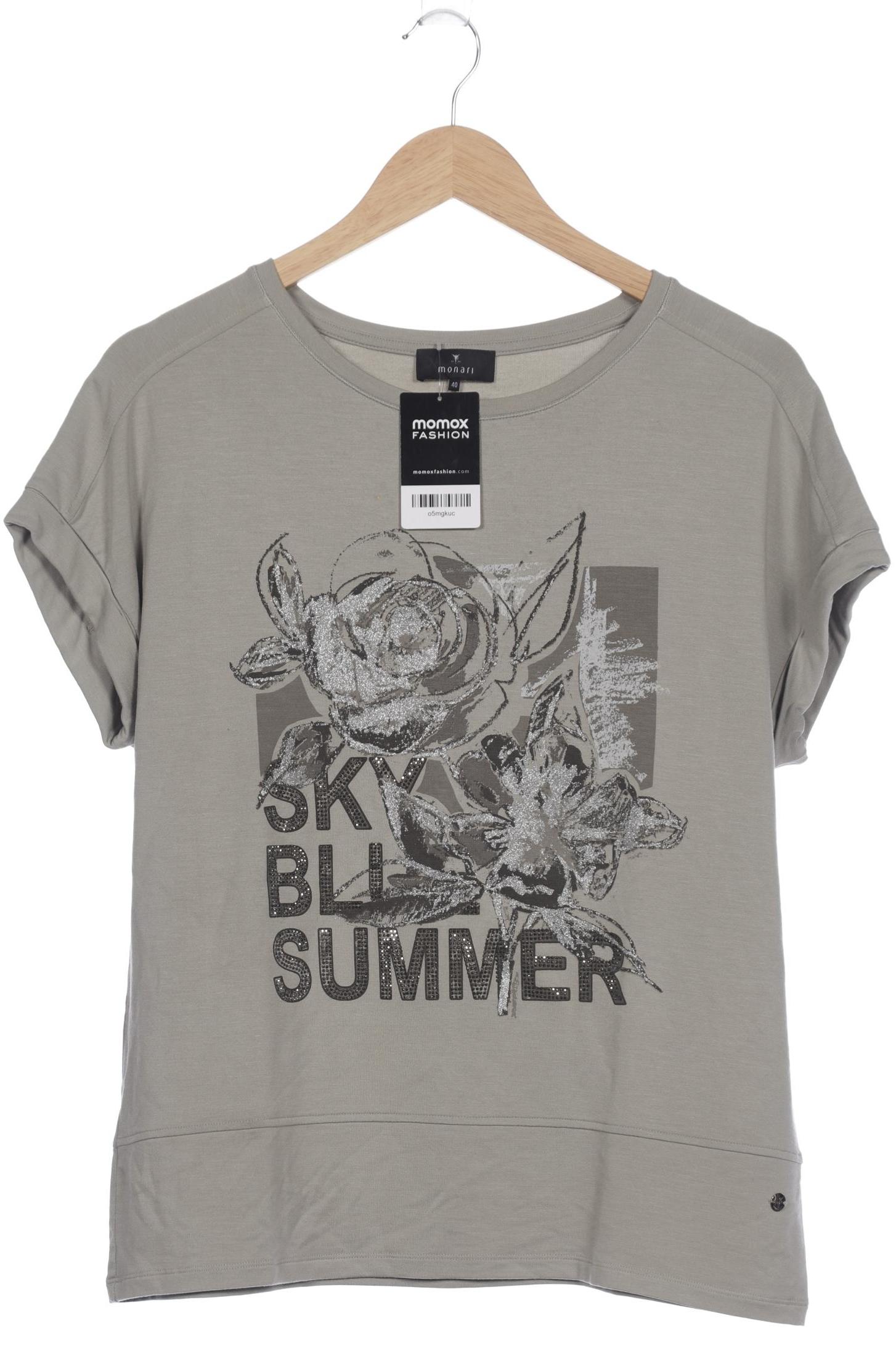 

monari Damen T-Shirt, hellgrün, Gr. 40