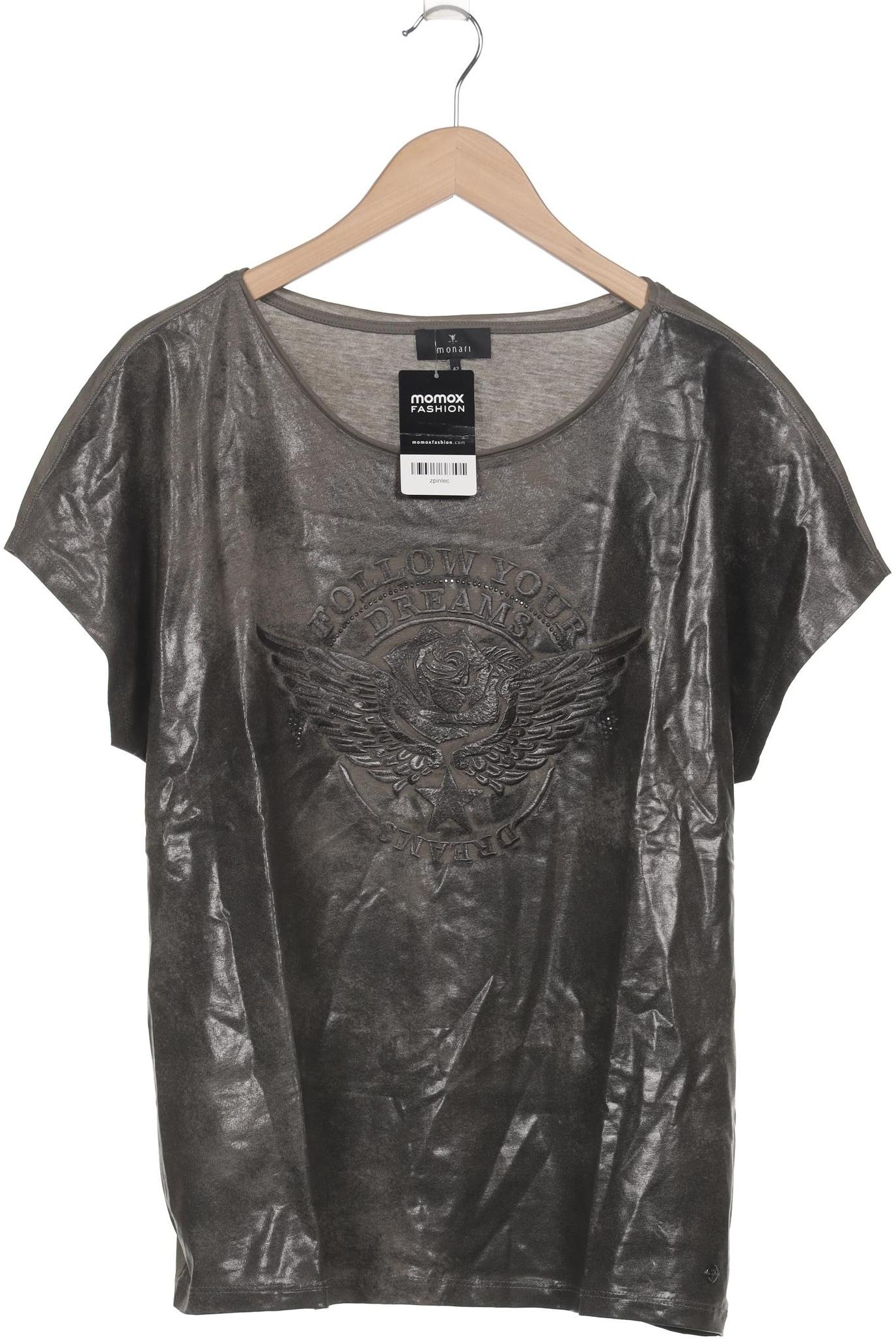 

monari Damen T-Shirt, grün, Gr. 42