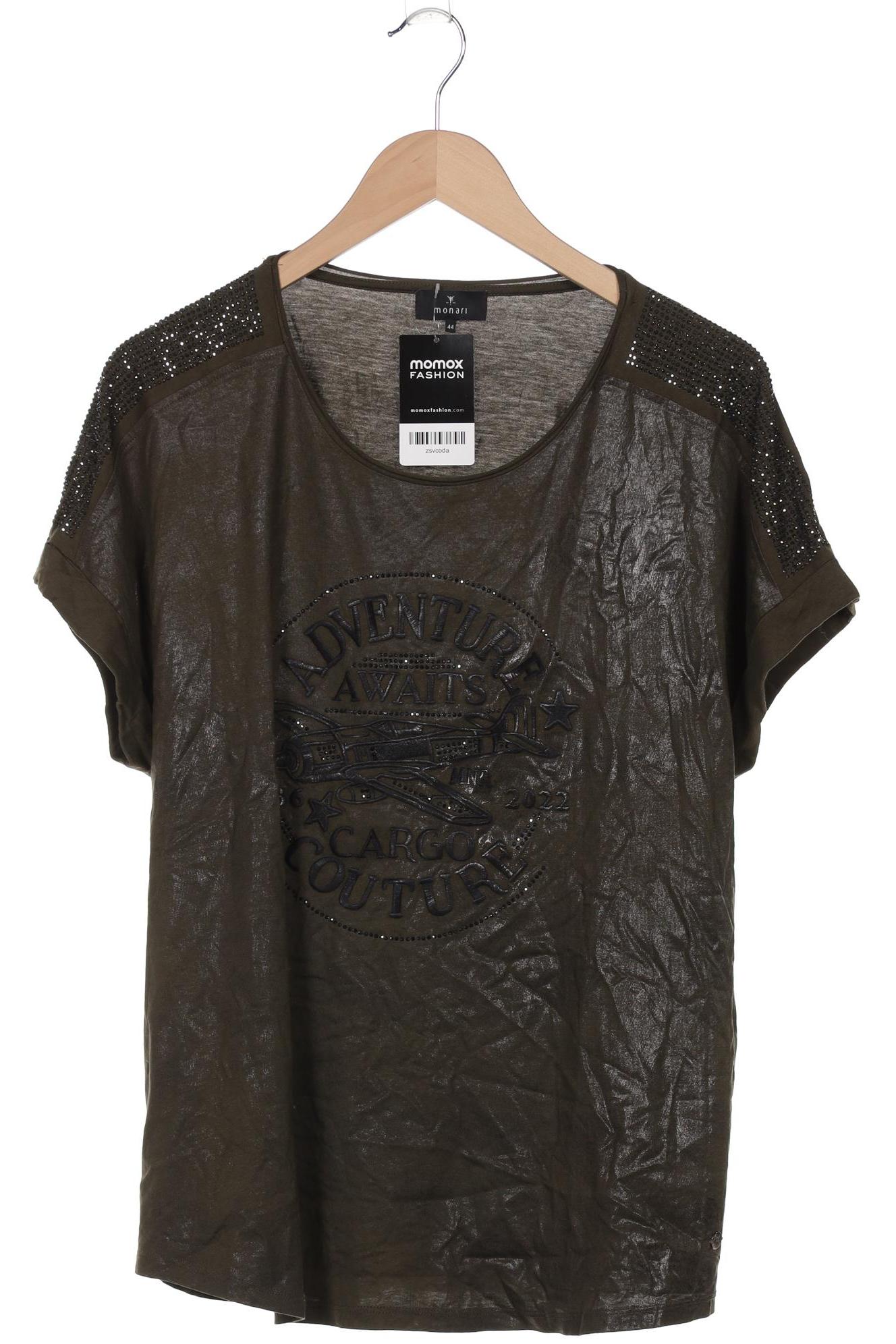 

monari Damen T-Shirt, grün, Gr. 44