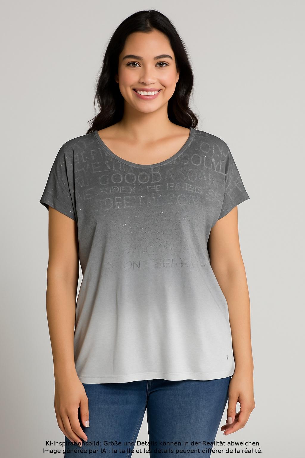 

monari Damen T-Shirt, mehrfarbig, Gr. 42