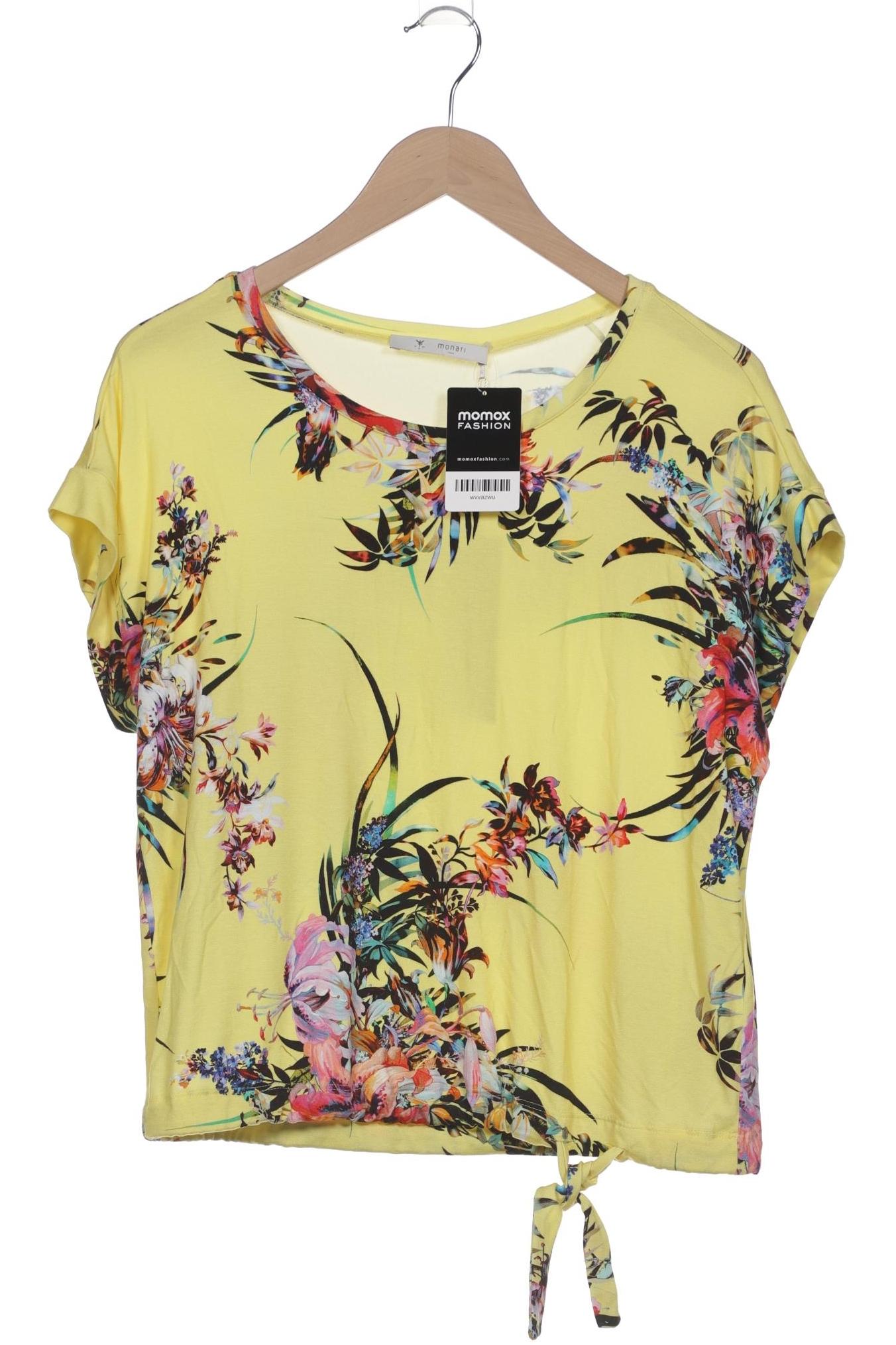

monari Damen T-Shirt, gelb, Gr. 36