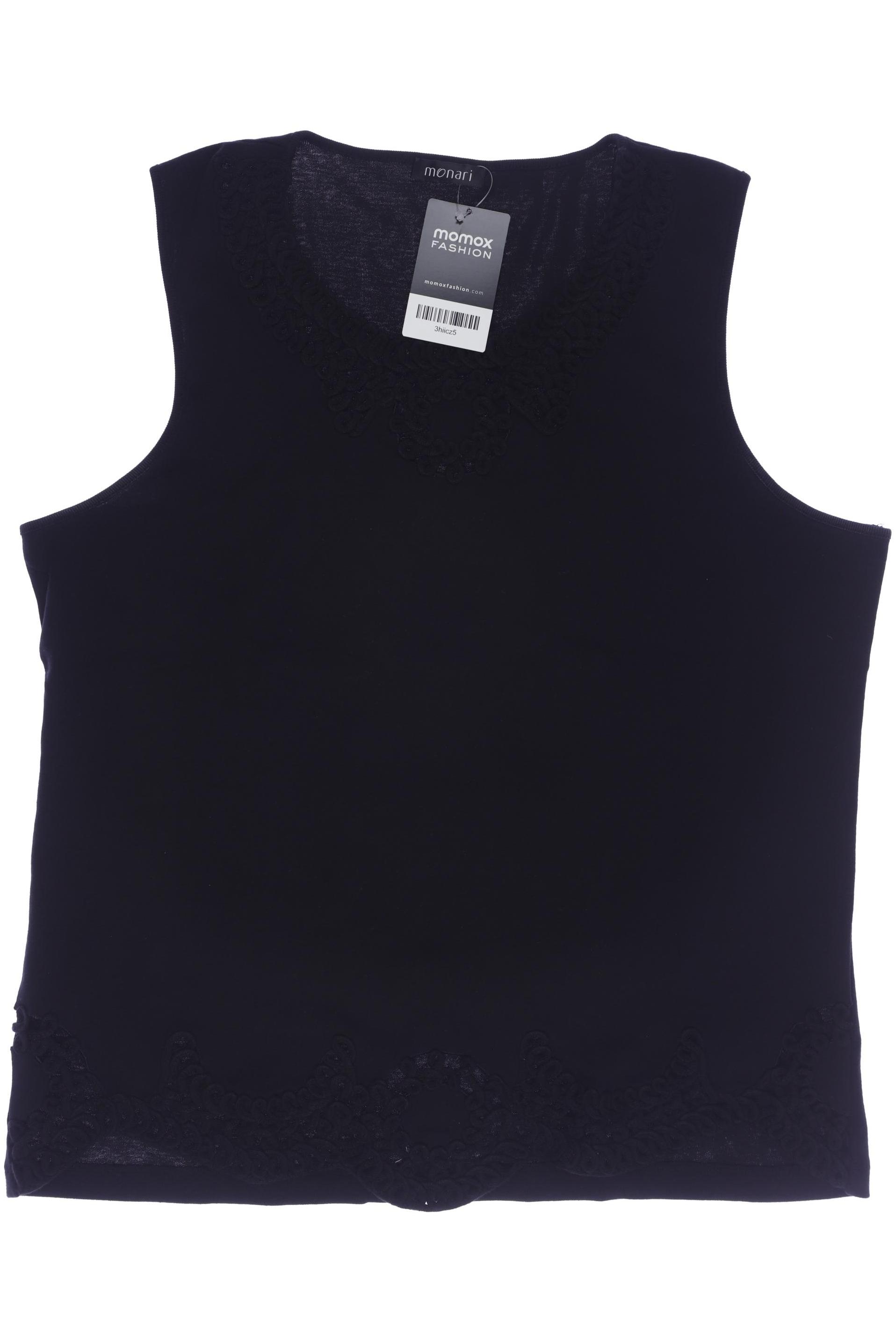 

monari Damen Top, schwarz, Gr. 46